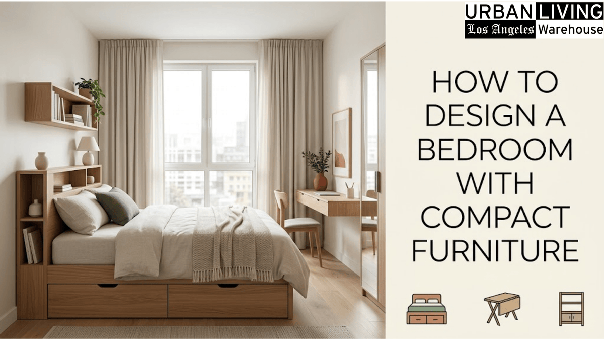 How to Design a Bedroom with Compact Furniture