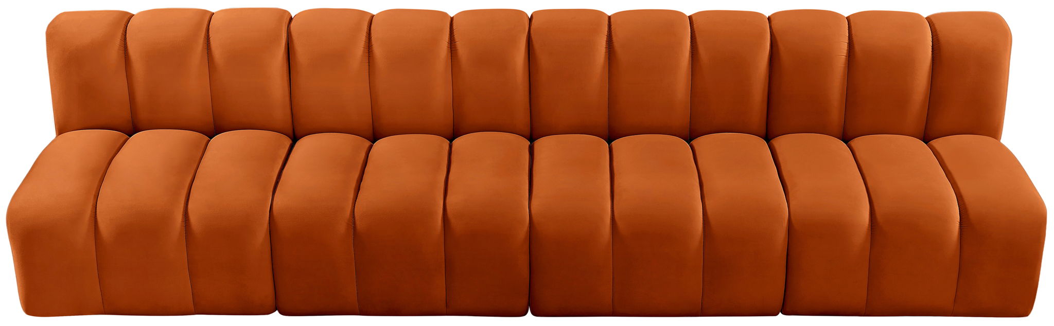 Arc - Velvet 4 Seats Modular Sofa - Urban Living Furniture (Los Angeles, CA)