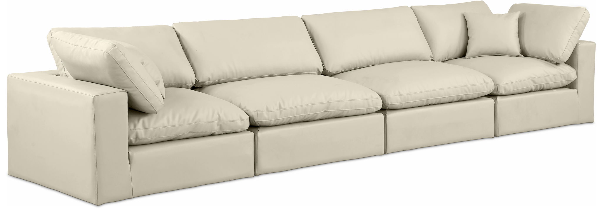 Comfy - Faux Leather Modular Sofa 4 Seats - Urban Living Furniture (Los Angeles, CA)