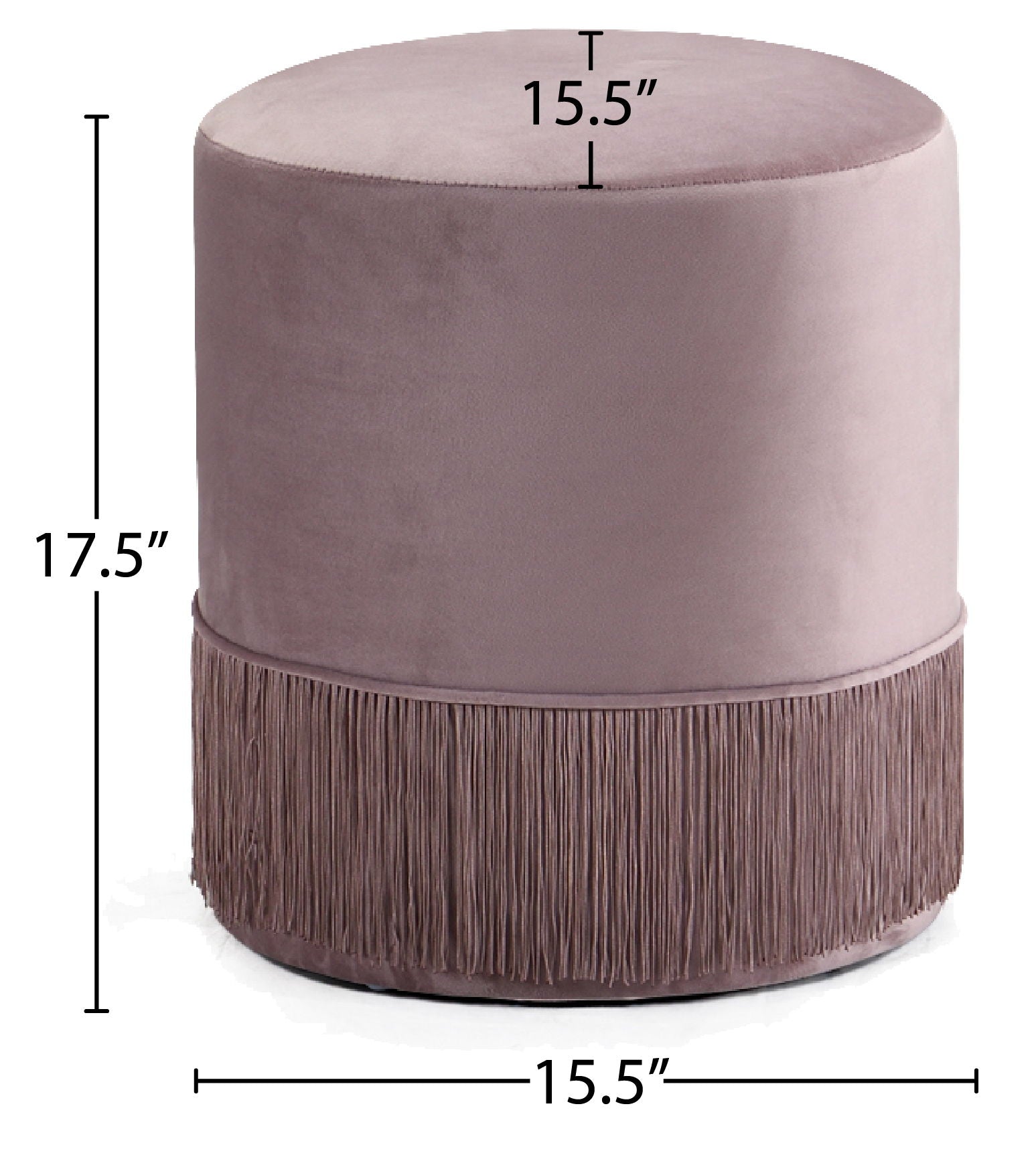 Teddy - Stool Ottoman - Urban Living Furniture (Los Angeles, CA)