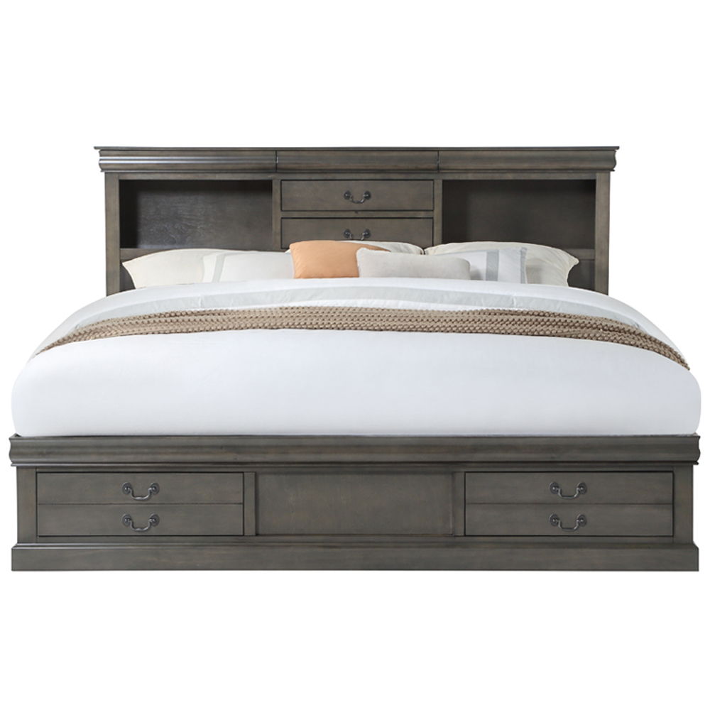 Louis Philippe III - Bed w/Storage - Urban Living Furniture (Los Angeles, CA)