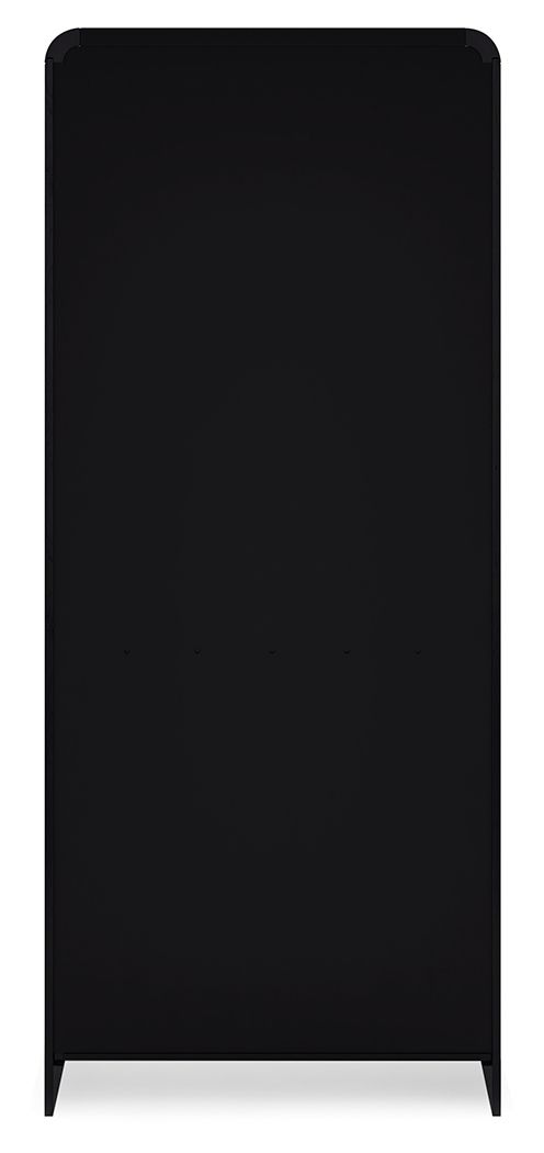 Rowanbeck - Black - Large Bookcase - Urban Living Furniture (Los Angeles, CA)