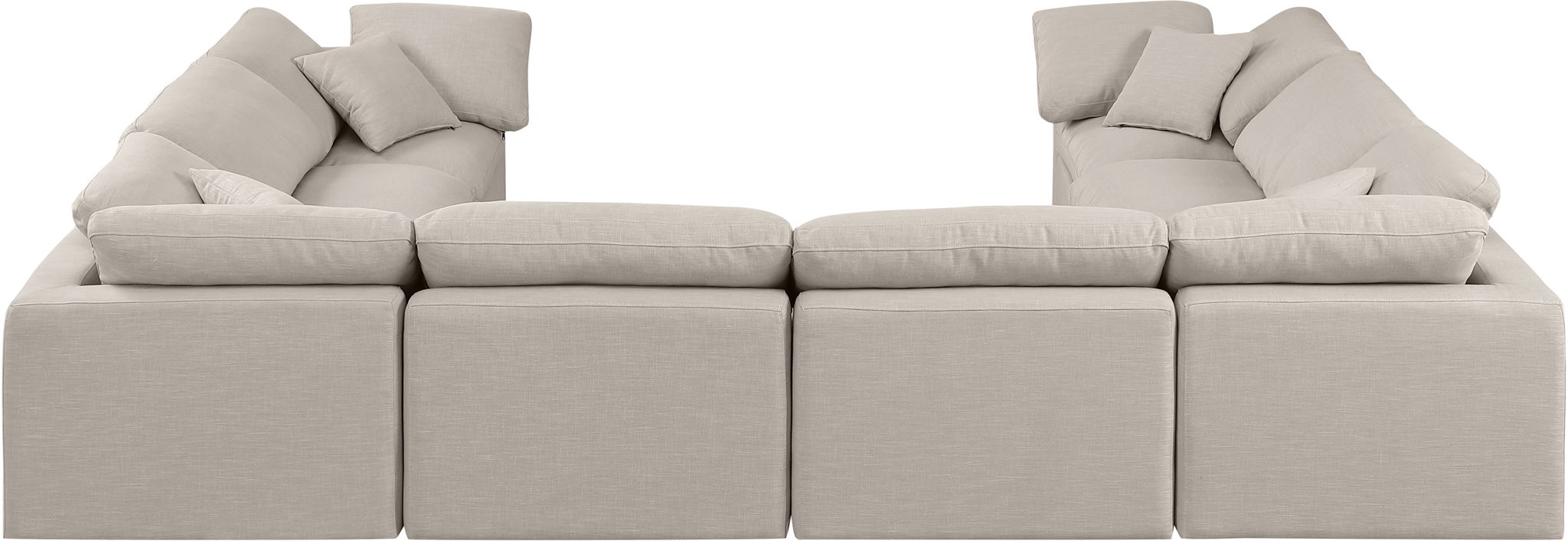 Indulge - Linen 8 Piece Modular Sectional - Urban Living Furniture (Los Angeles, CA)