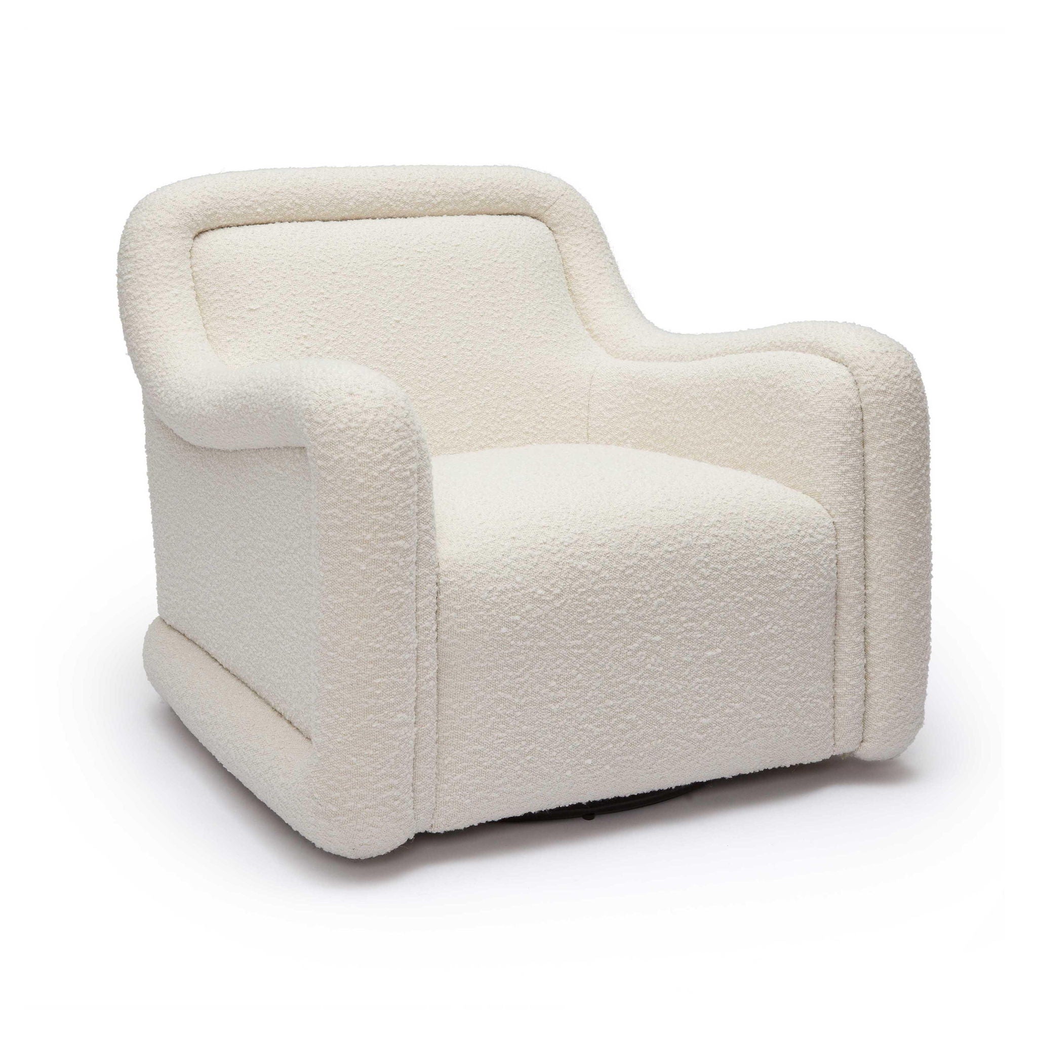 Charli - Boucle Swivel Chair - Urban Living Furniture (Los Angeles, CA)