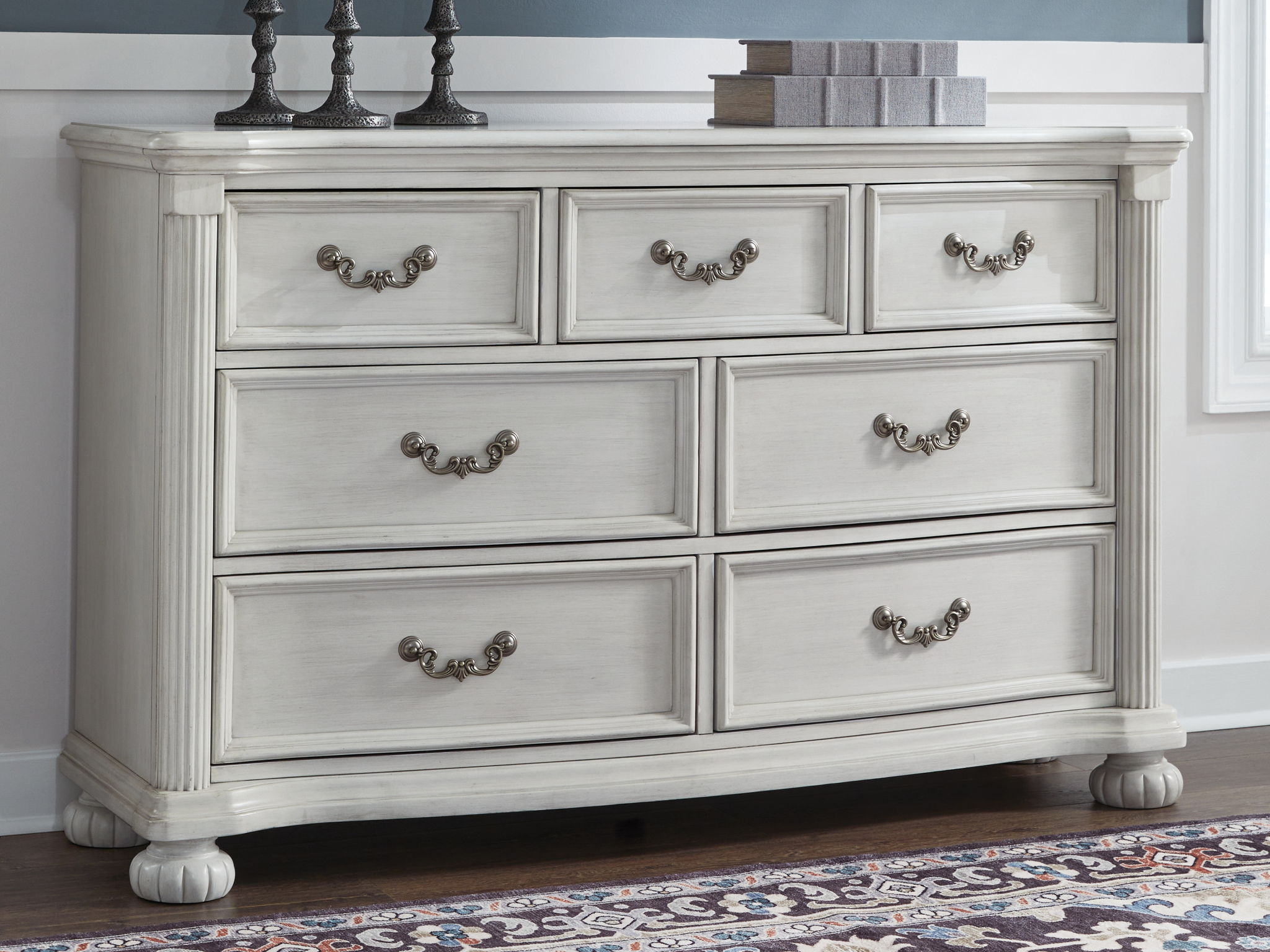 Montelaine - Antique White - Dresser - Urban Living Furniture (Los Angeles, CA)