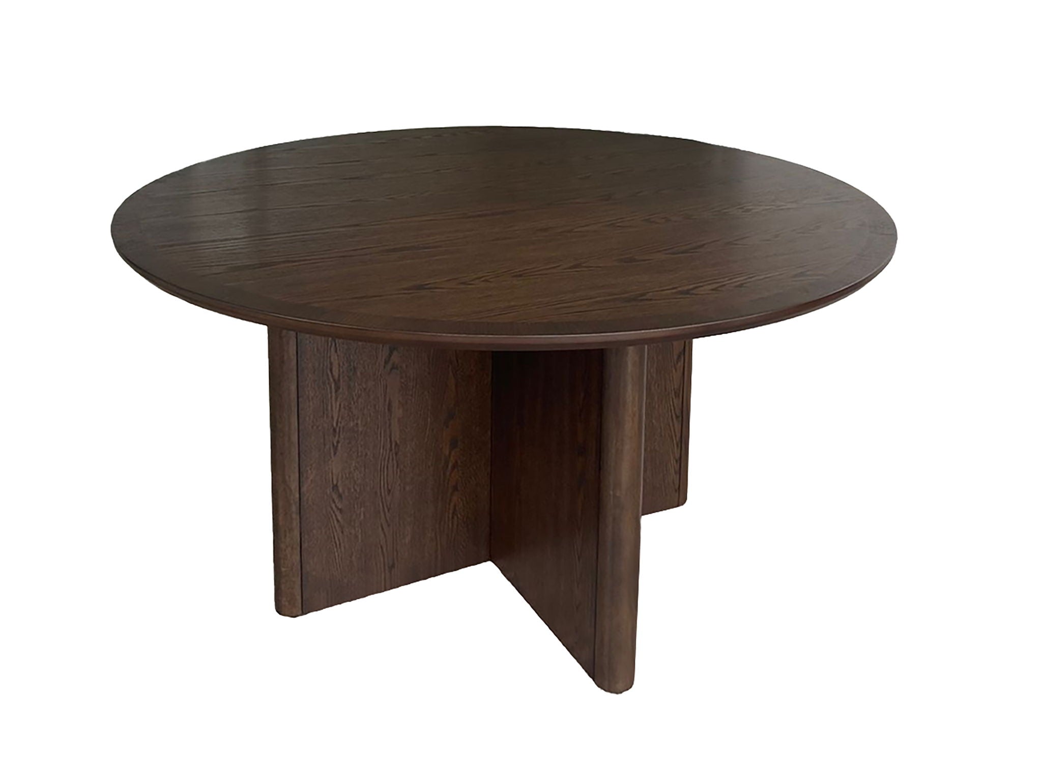 Cullen - Round Dining Table - Walnut - Urban Living Furniture (Los Angeles, CA)