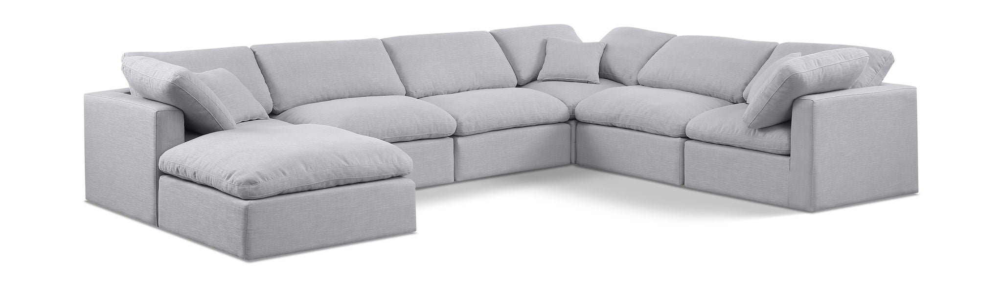 Indulge - Linen 7 Piece Modular Sectional - Urban Living Furniture (Los Angeles, CA)