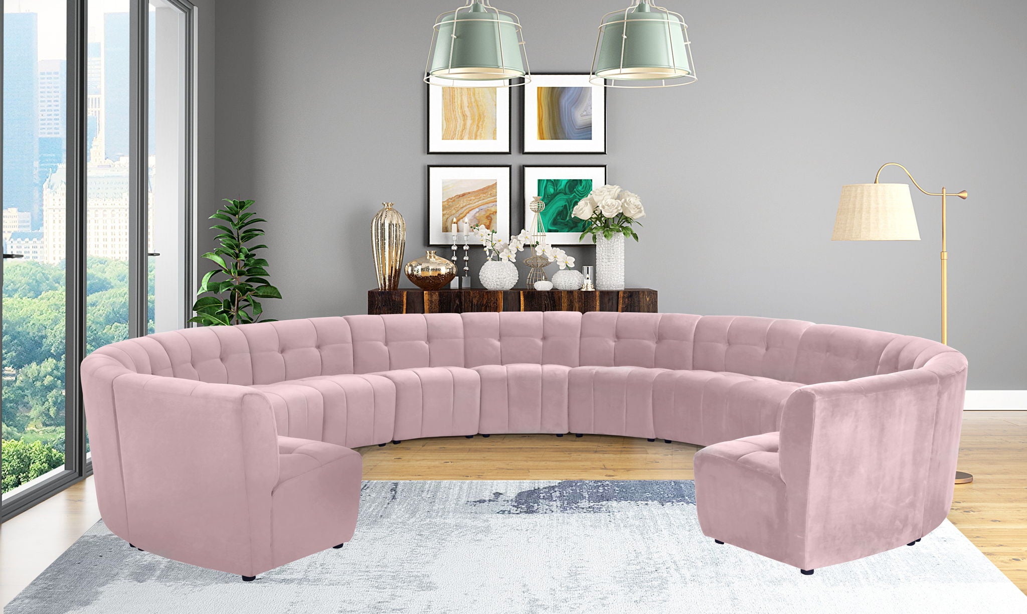 Limitless - 13 Pc. Modular Sectional - Urban Living Furniture (Los Angeles, CA)
