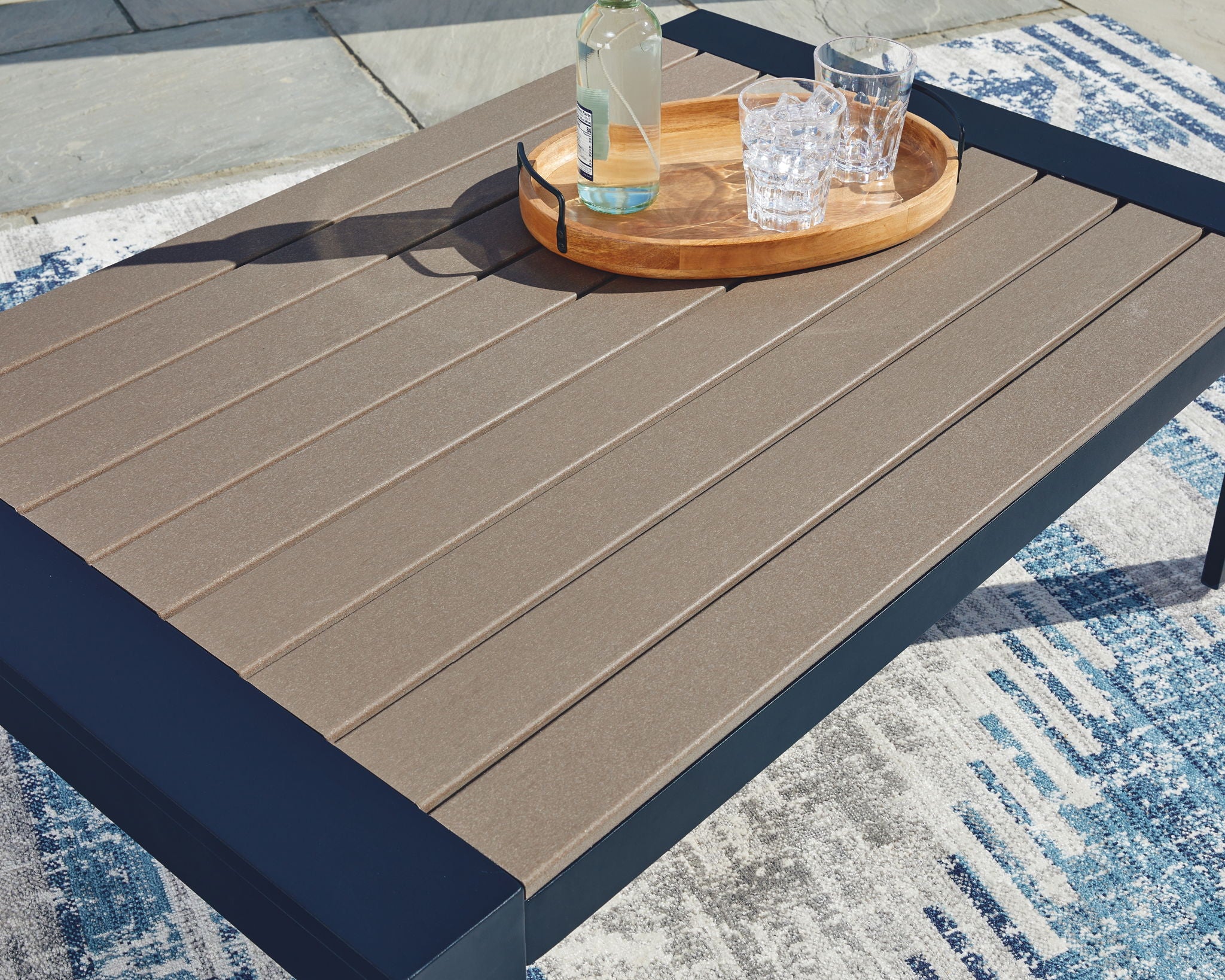 East Beach - Blue - Rectangular Cocktail Table - Urban Living Furniture (Los Angeles, CA)