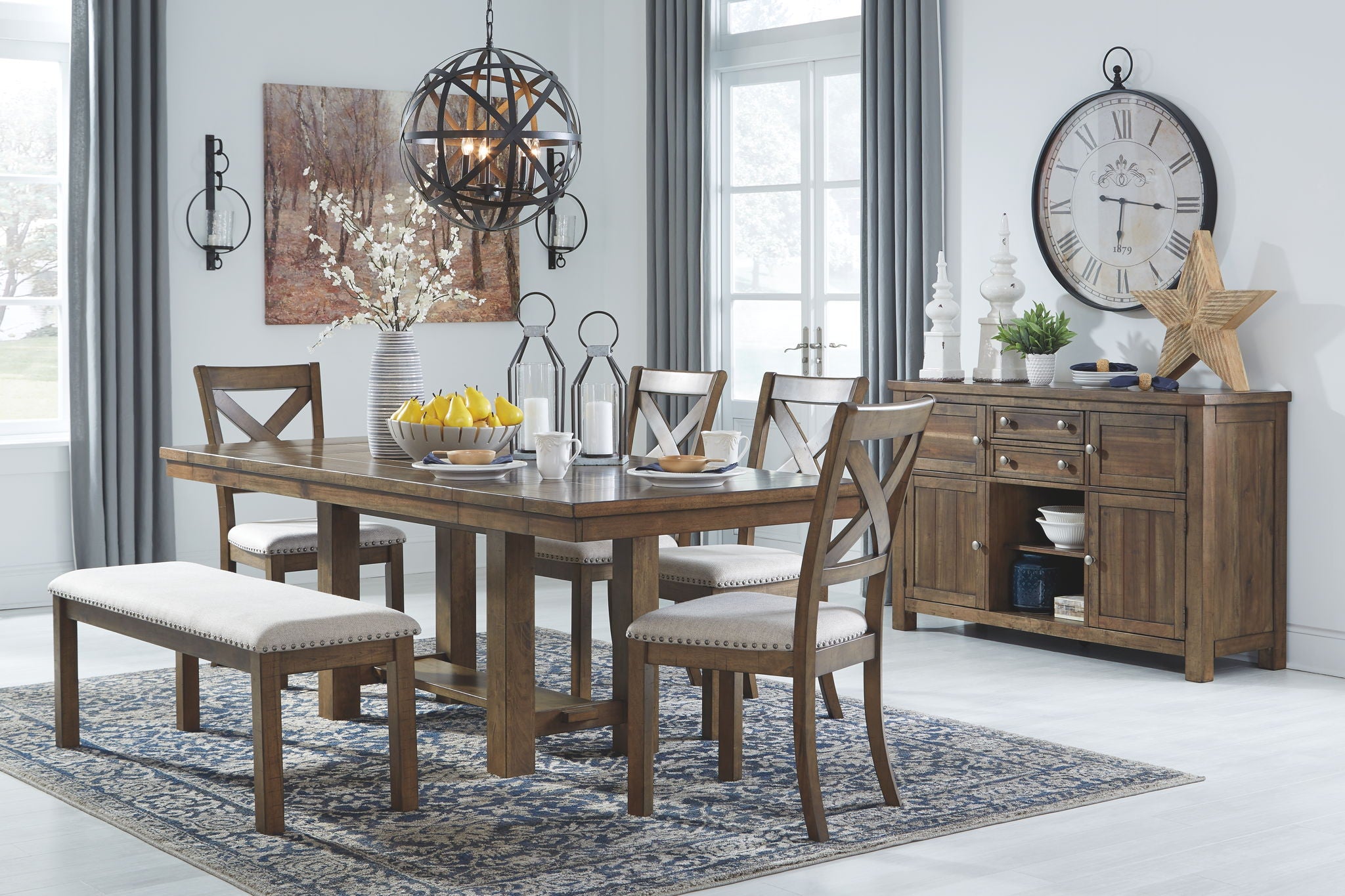 Moriville - Rectangular Dining Table Set - Urban Living Furniture (Los Angeles, CA)