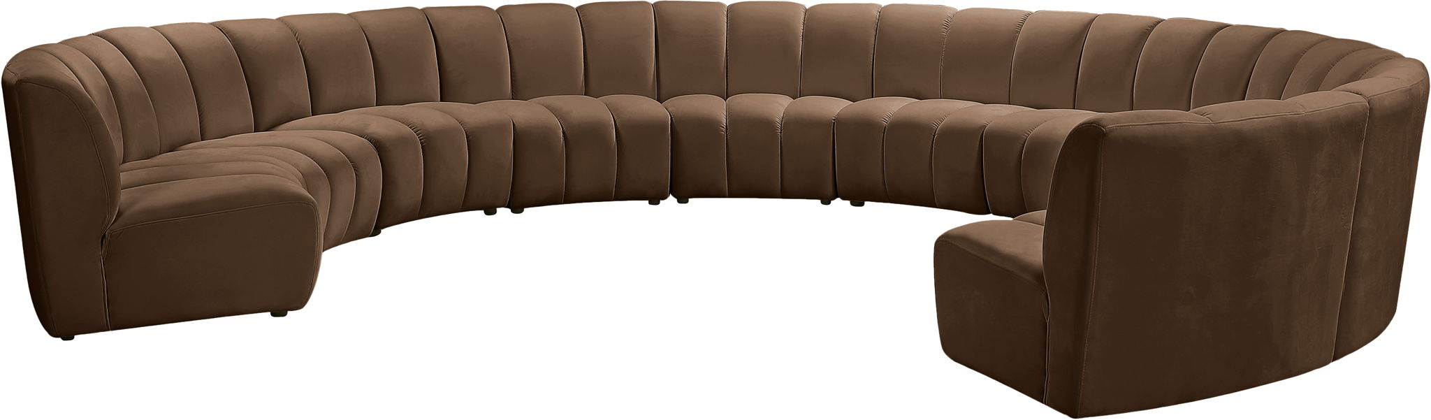 Infinity - 10 Piece Velvet Modular Sectional - Urban Living Furniture (Los Angeles, CA)