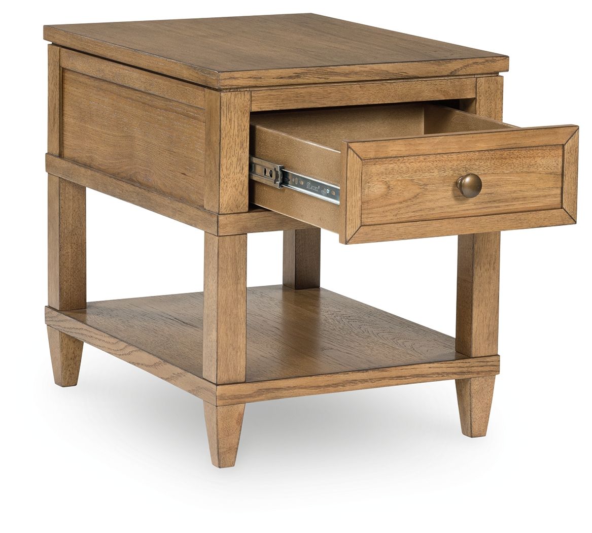 Sharlance - Light Brown - Rectangular End Table - Urban Living Furniture (Los Angeles, CA)