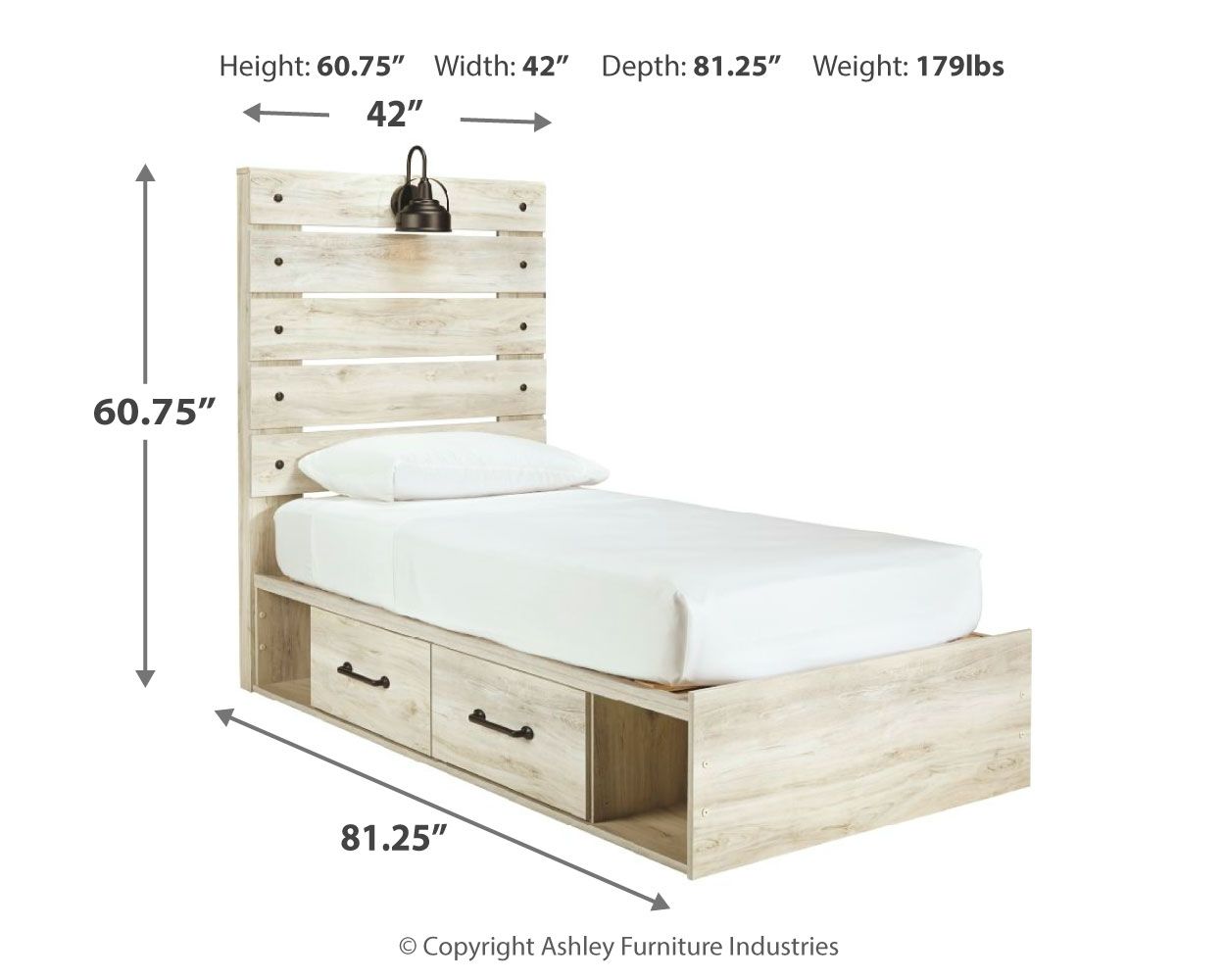 Cambeck - Panel Bed - Urban Living Furniture (Los Angeles, CA)