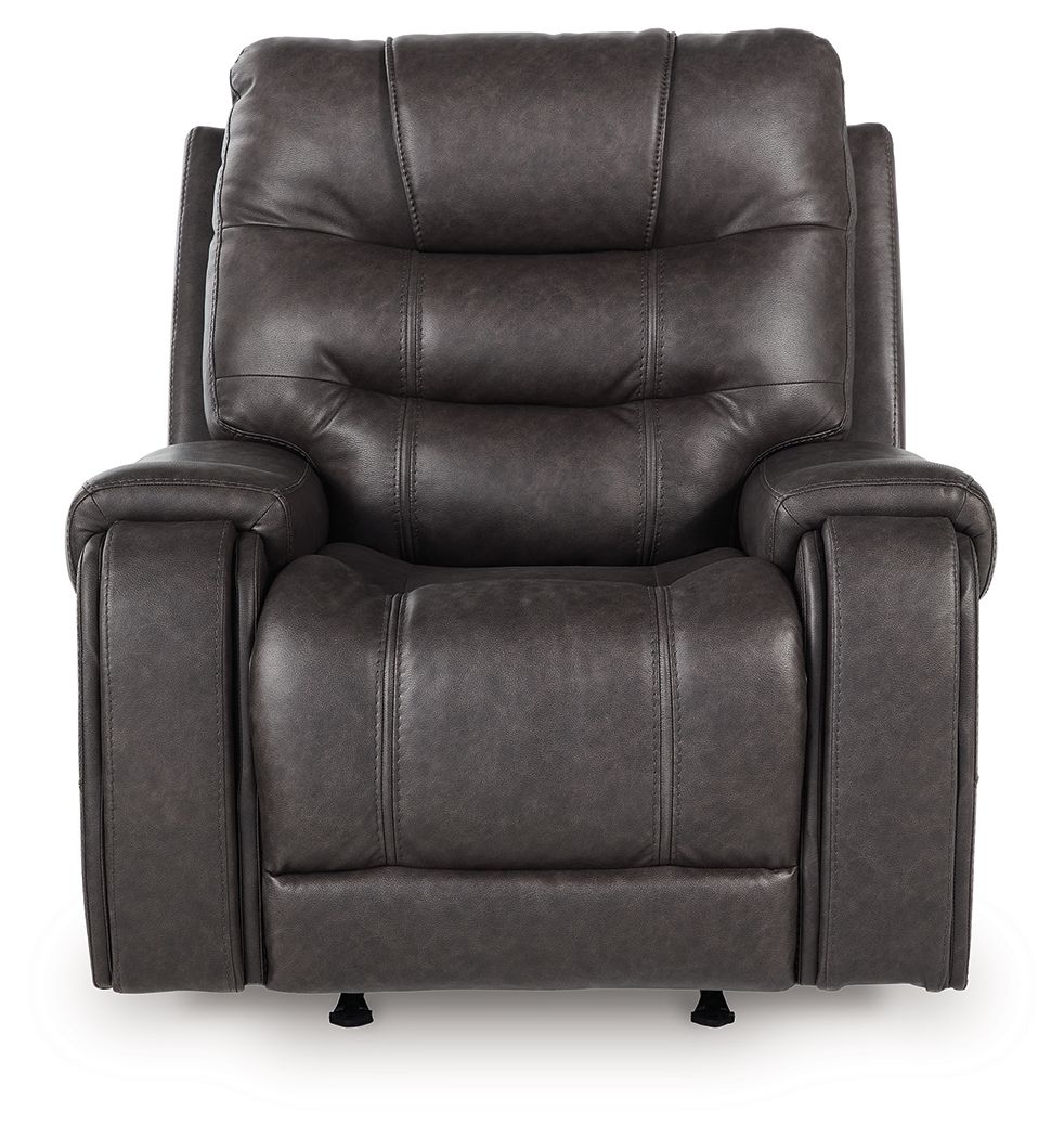 Femley - Smoke - Rocker Recliner - Urban Living Furniture (Los Angeles, CA)
