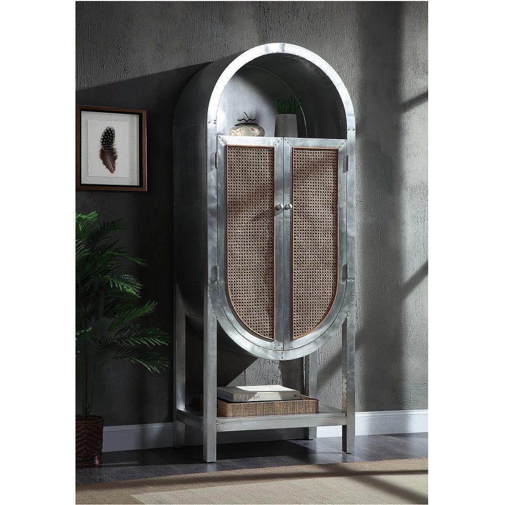 Ogden - Bookcase - Aluminum - Urban Living Furniture (Los Angeles, CA)