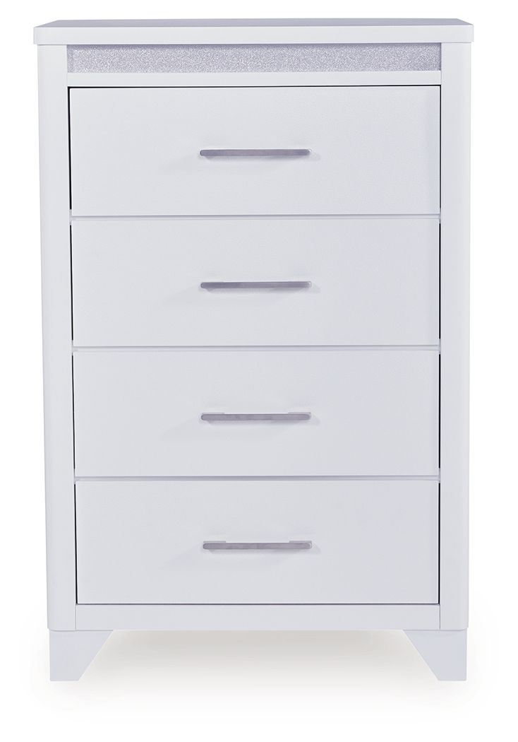 Jarlee - White - Four Drawer Chest - Urban Living Furniture (Los Angeles, CA)