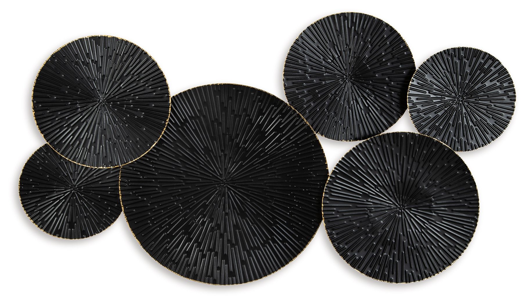 Rhetlen - Black / Gold Finish - Wall Decor - Urban Living Furniture (Los Angeles, CA)