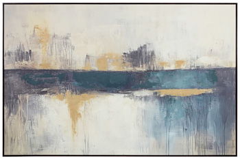Gatesford - Blue / White / Tan - Wall Art - Urban Living Furniture (Los Angeles, CA)