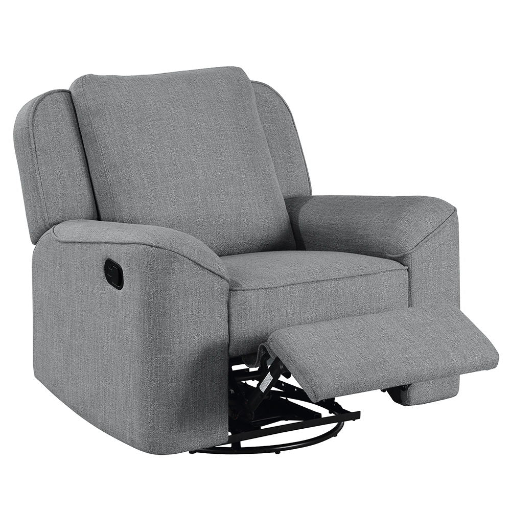 Destiny - Glider Recliner With Swivel - Gray Linen - Urban Living Furniture (Los Angeles, CA)