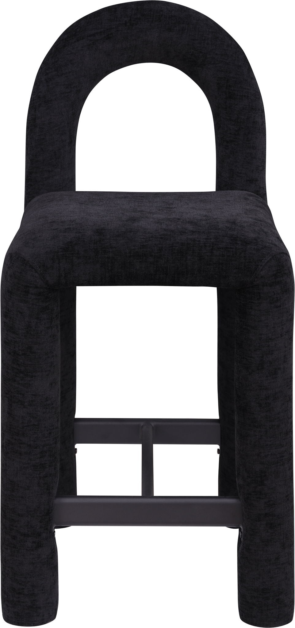 Amari - Chenille Fabric Stool - Urban Living Furniture (Los Angeles, CA)