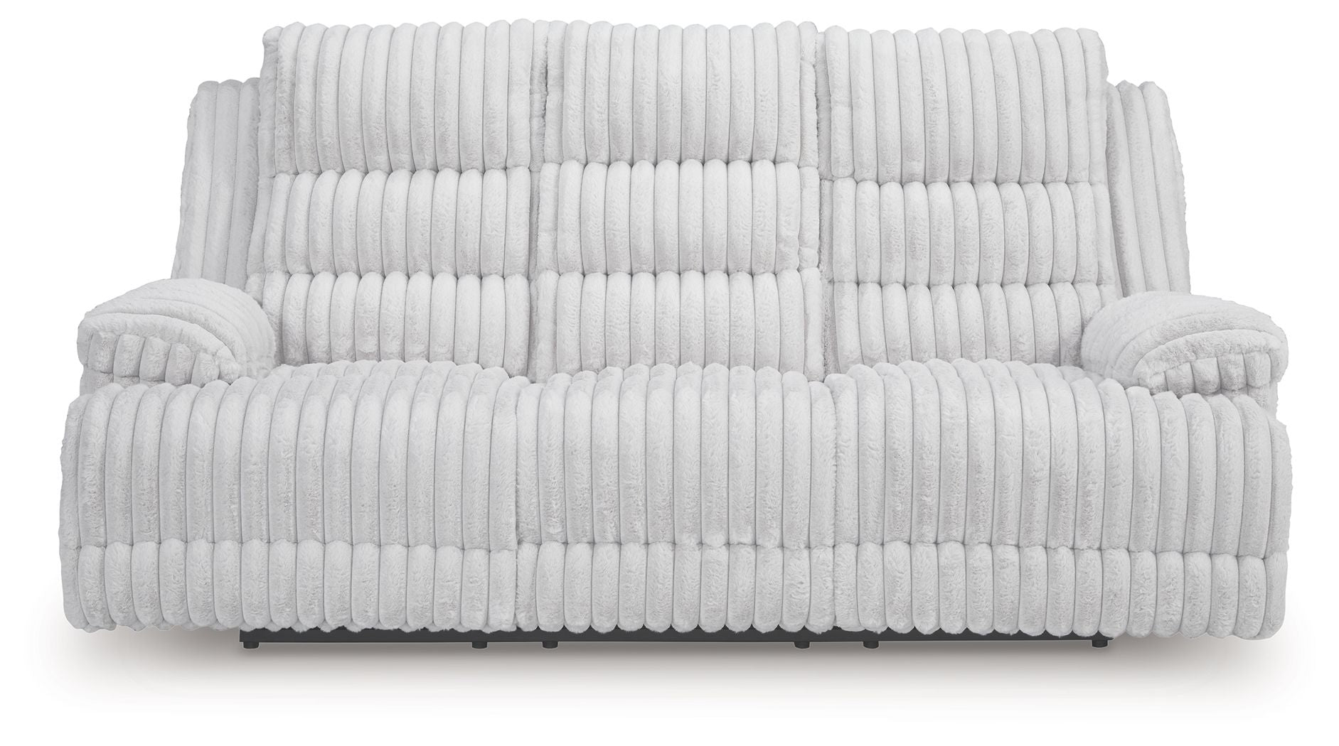 Rhines Falls - Alloy - Reclining Power Sofa With Drop Down Table - Urban Living Furniture (Los Angeles, CA)