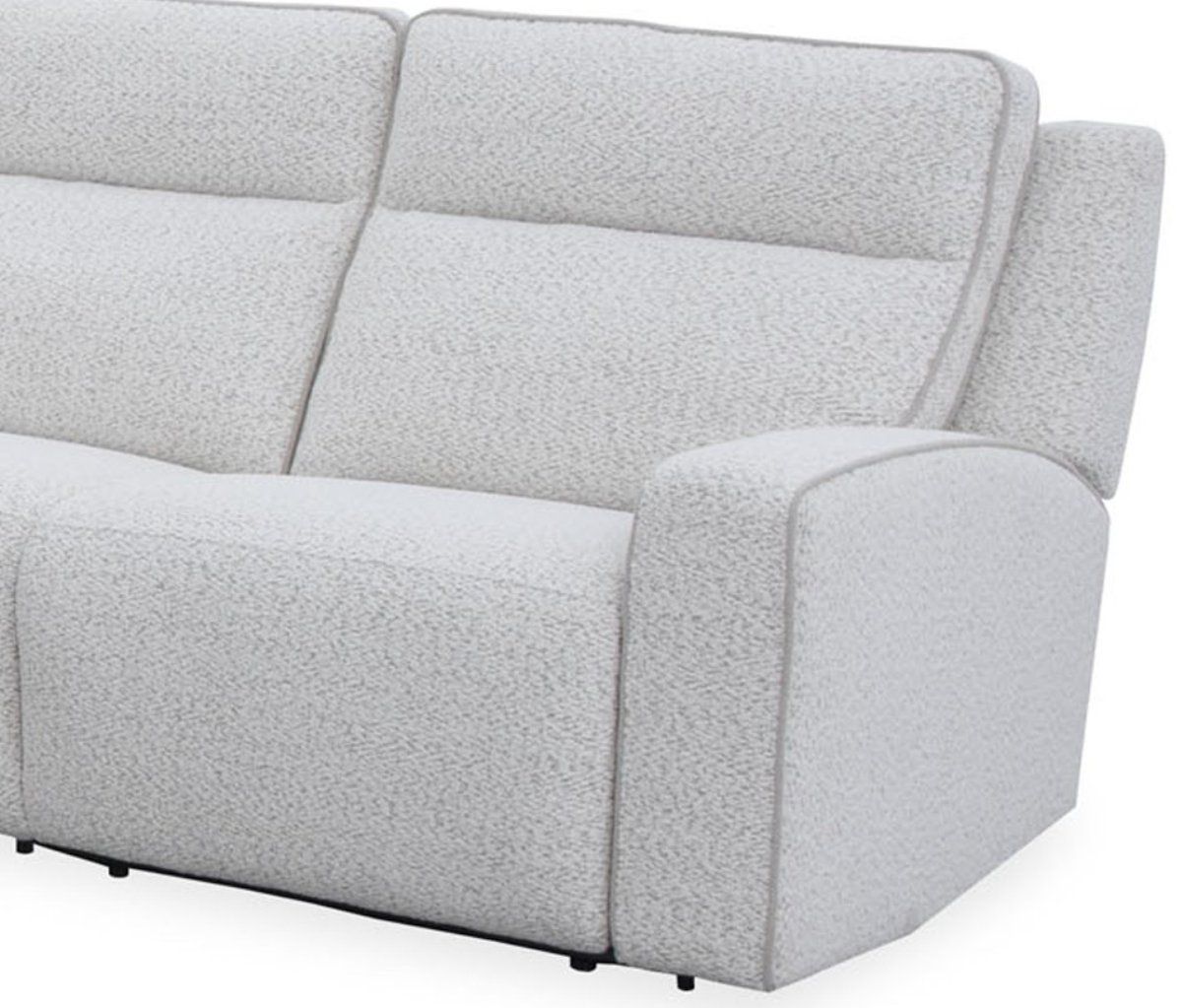 Lancaster - Power Right Arm Facing Zero Gravity Recliner - Fluffy River Rock - Urban Living Furniture (Los Angeles, CA)