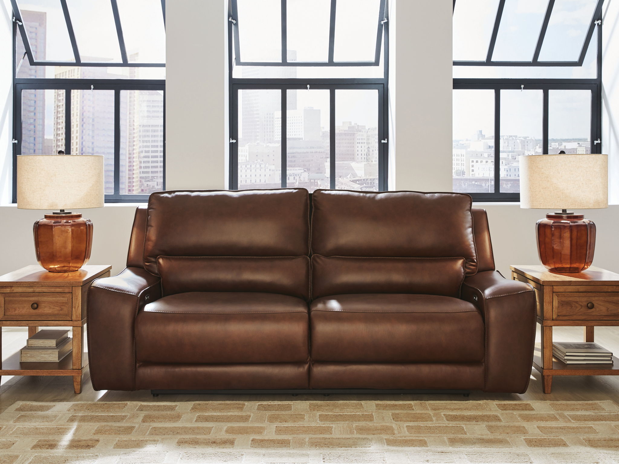 DeepWakes - 2 Seat Power Reclining Sofa With Adjustable Headrest - Urban Living Furniture (Los Angeles, CA)