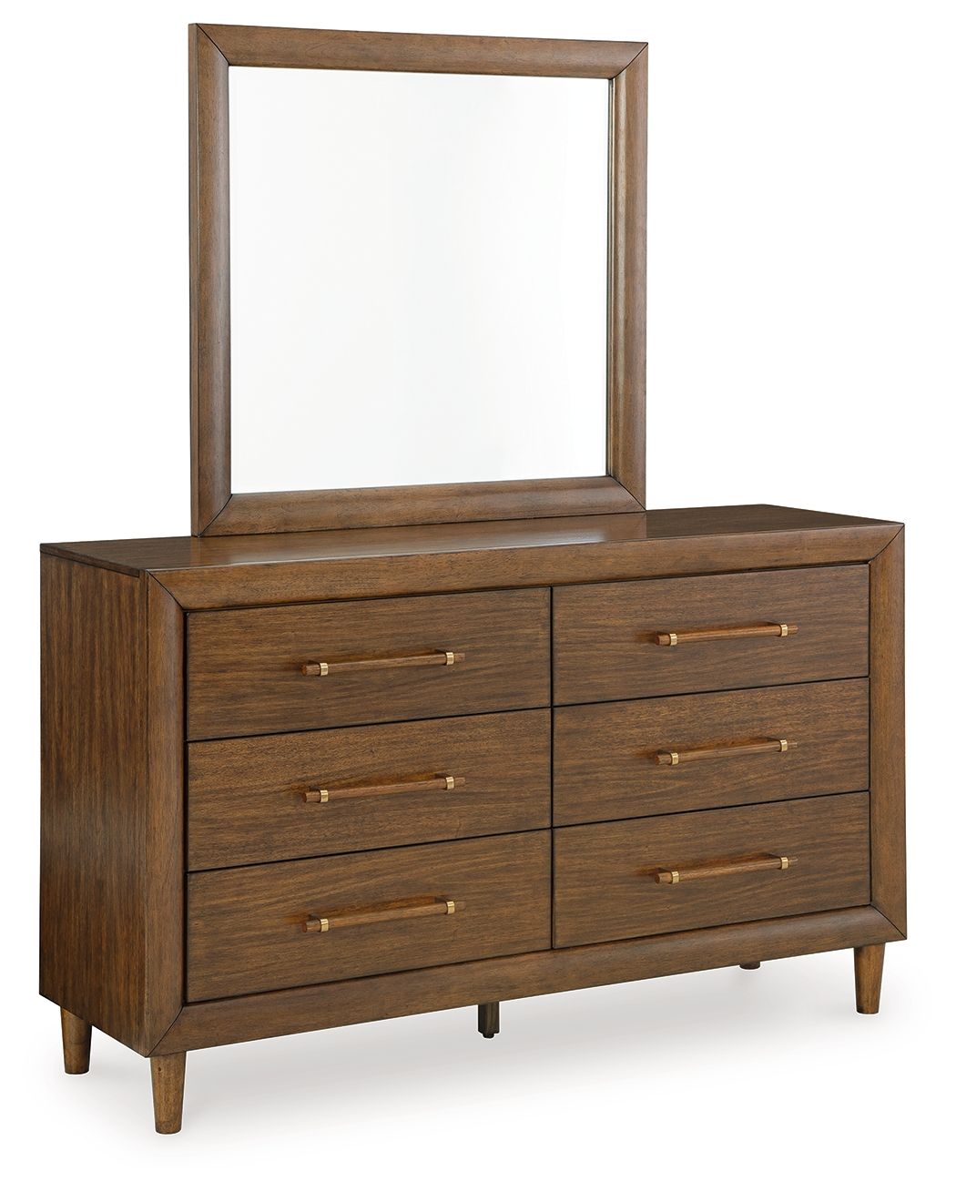 Lyncott - Brown - Dresser And Mirror - Urban Living Furniture (Los Angeles, CA)