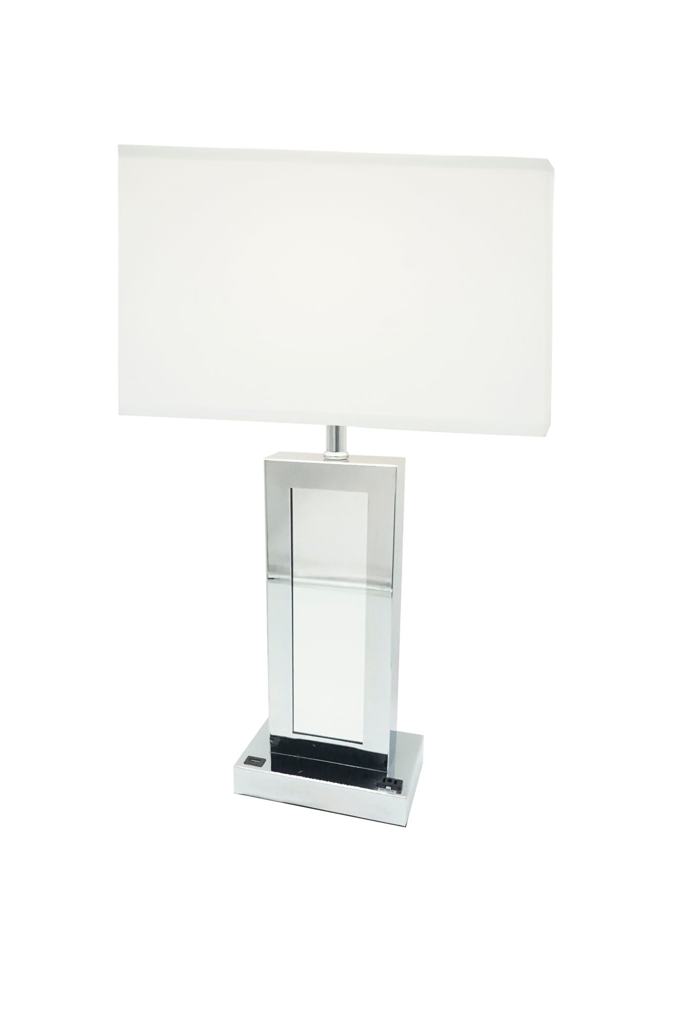 Monica - Table Lamp - Chrome - Urban Living Furniture (Los Angeles, CA)