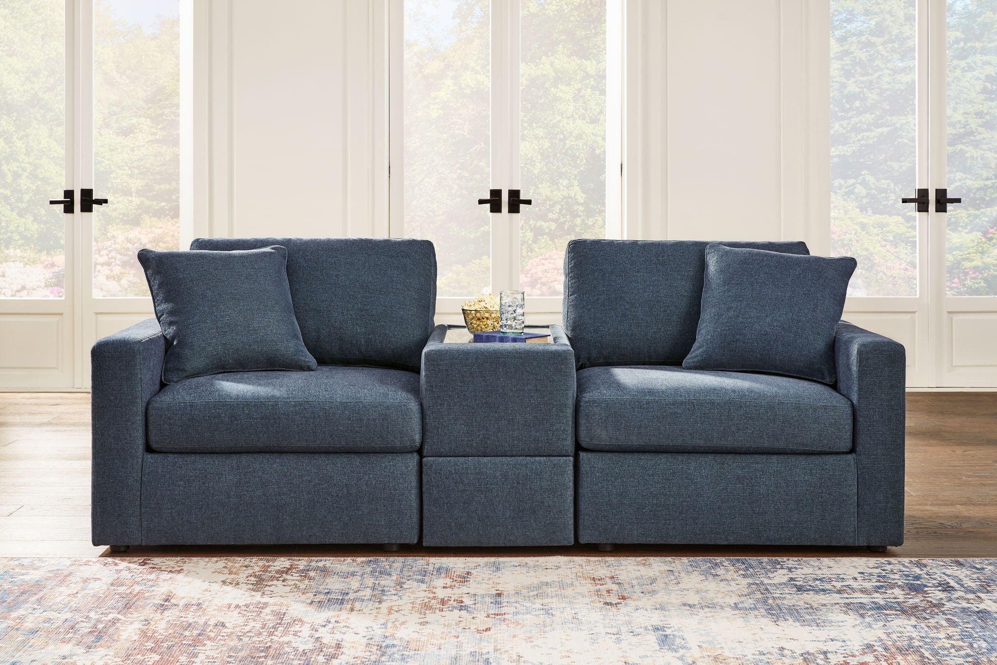 Modmax - Straight Sectional - Ink