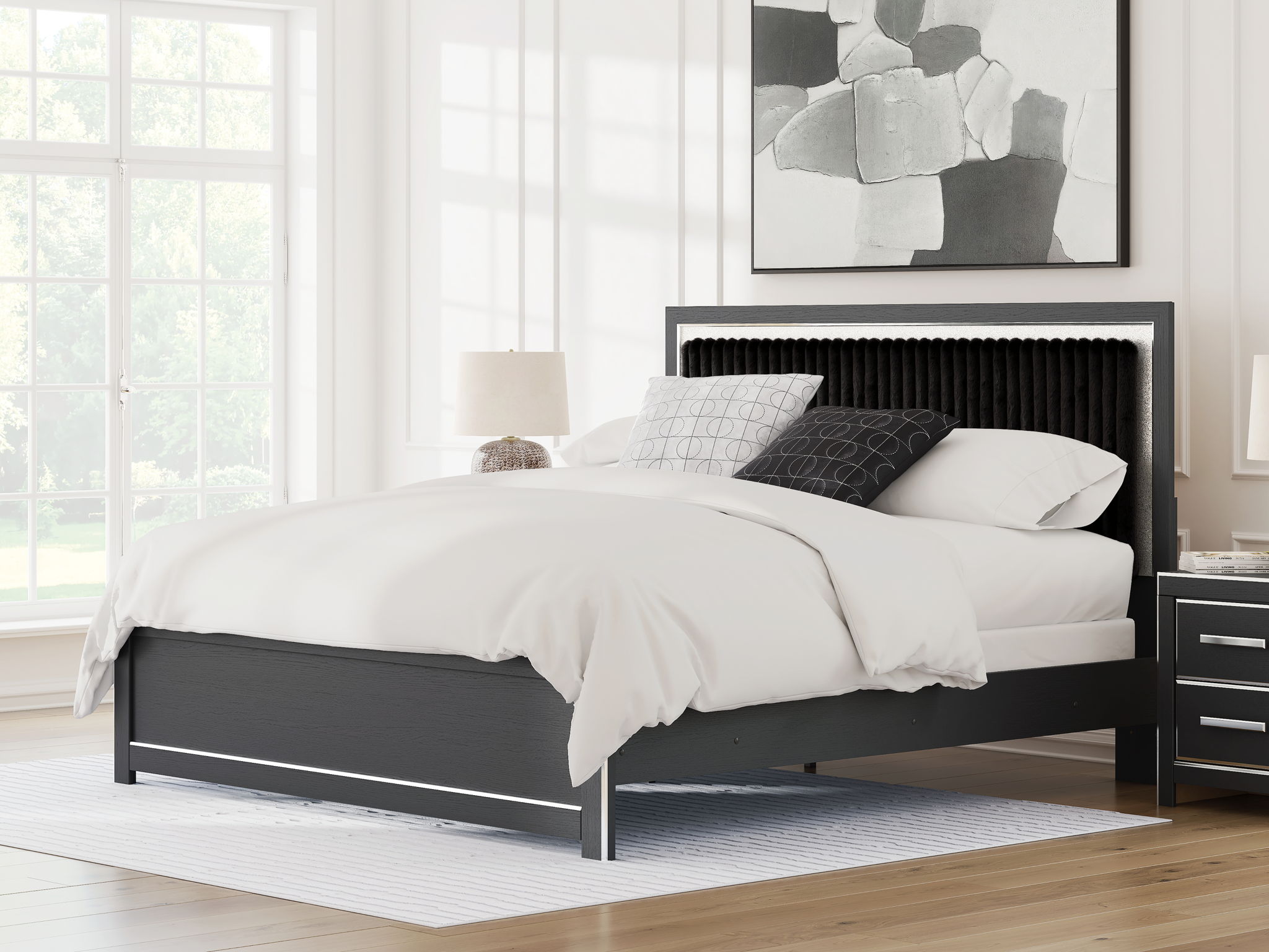 Zuraleus - Upholstered Panel Bed - Urban Living Furniture (Los Angeles, CA)