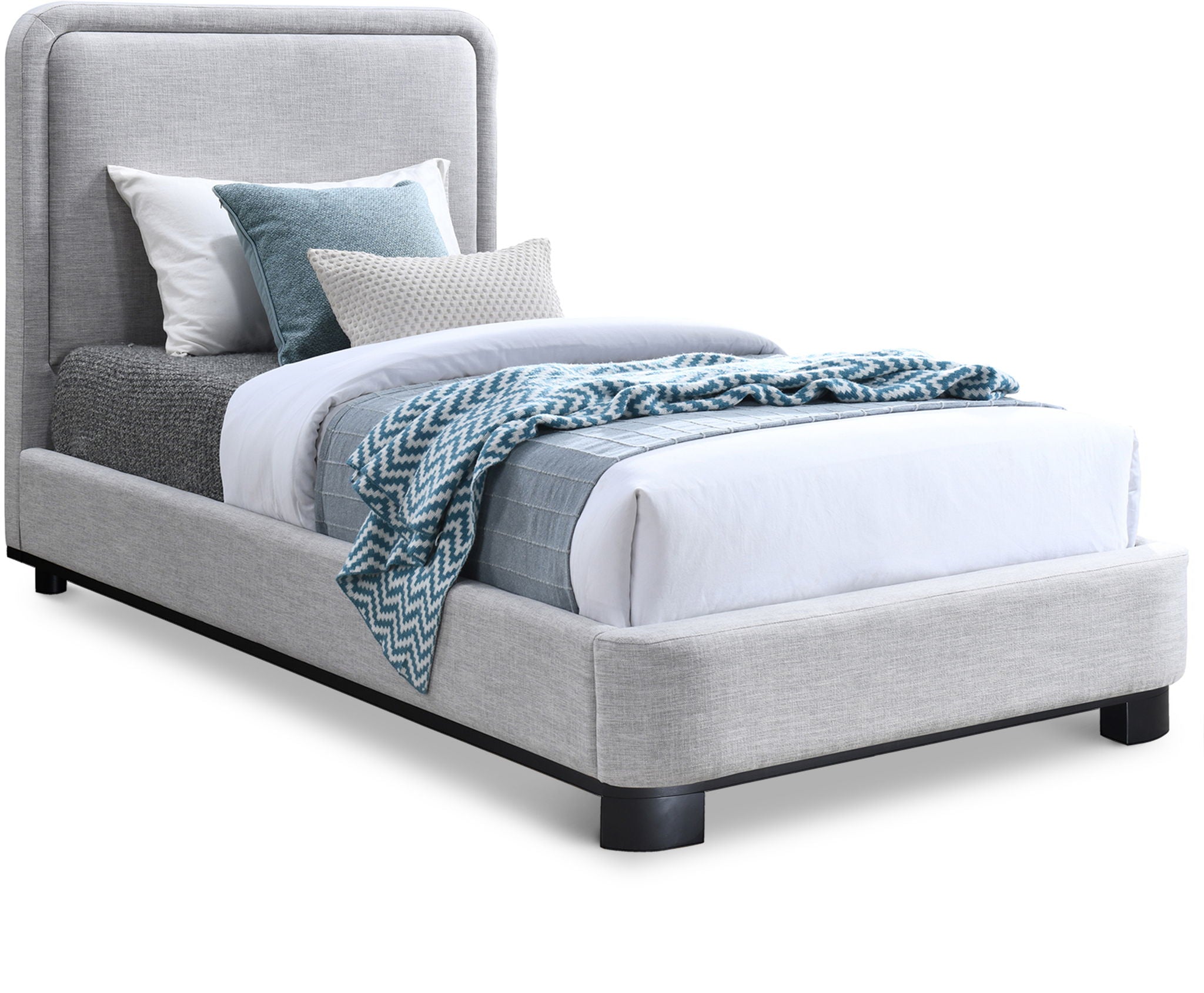 Nolita - Bed With Black Base - Urban Living Furniture (Los Angeles, CA)