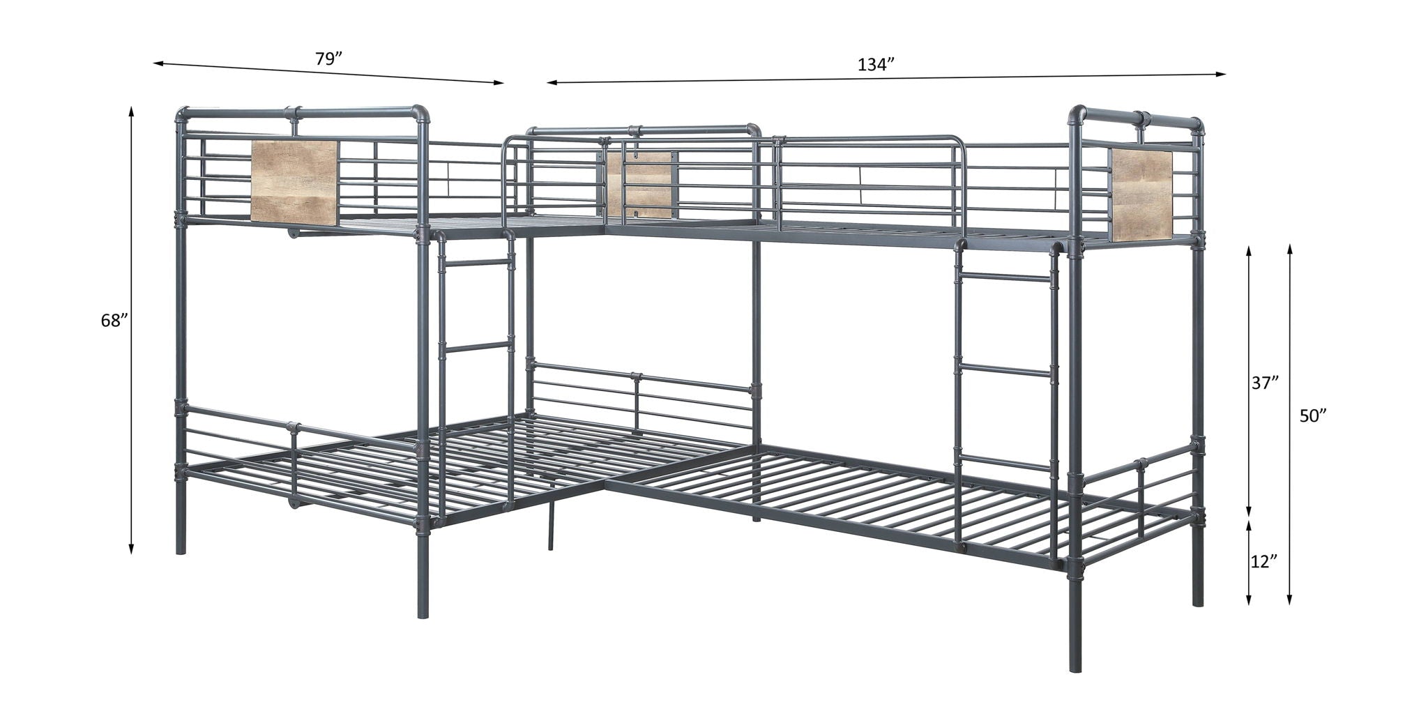 Cordelia - Bunk Bed - Urban Living Furniture (Los Angeles, CA)