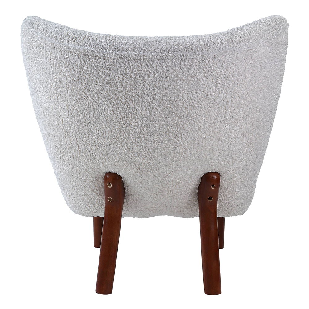 Zusud - Accent Chair - White Teddy Sherpa - Urban Living Furniture (Los Angeles, CA)