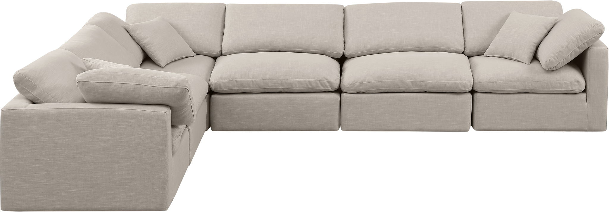 Indulge - Linen 6 Piece Modular Corner Sectional - Urban Living Furniture (Los Angeles, CA)