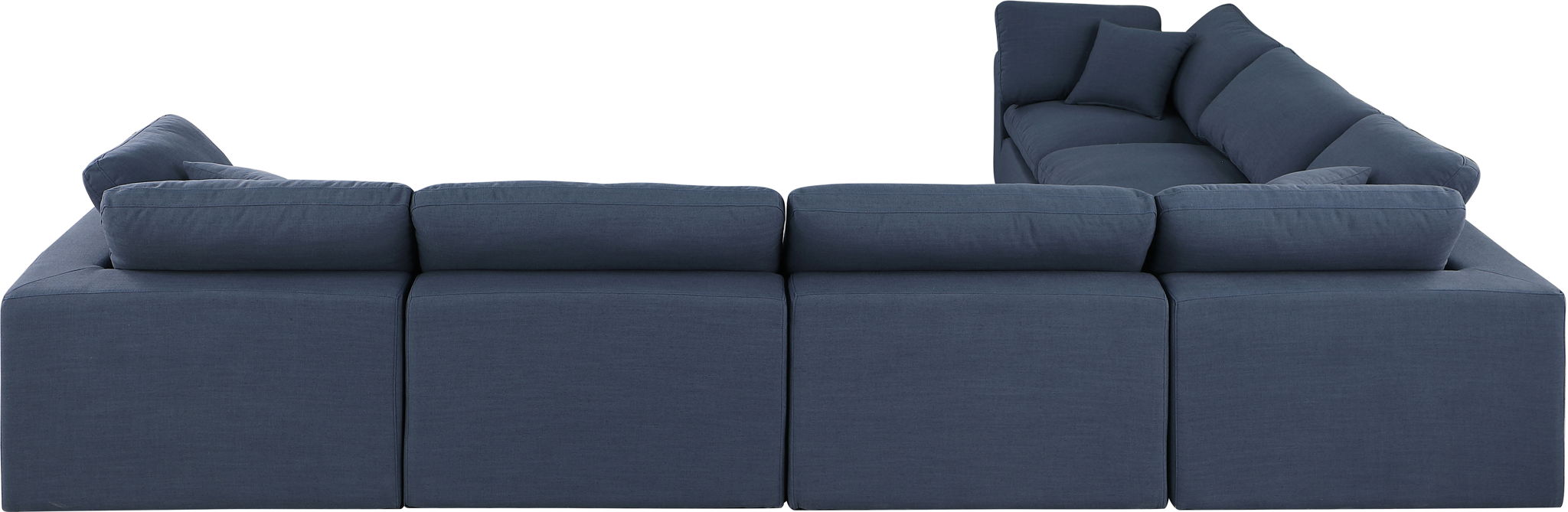 Comfy - 6 Piece Linen Modular Corner Sectional - Urban Living Furniture (Los Angeles, CA)