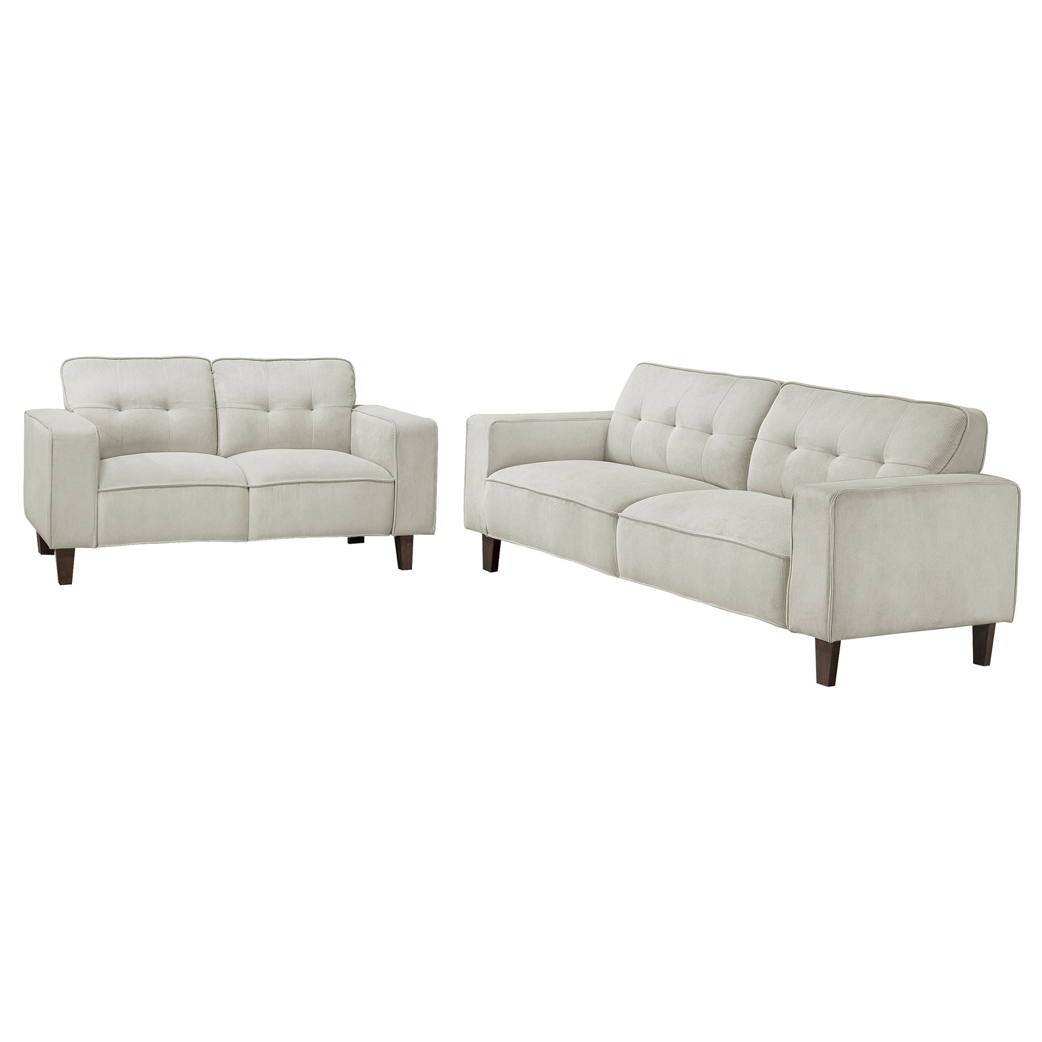 Deerhurst - Upholstered Tufted Track Arm Sofa Set - Urban Living Furniture (Los Angeles, CA)