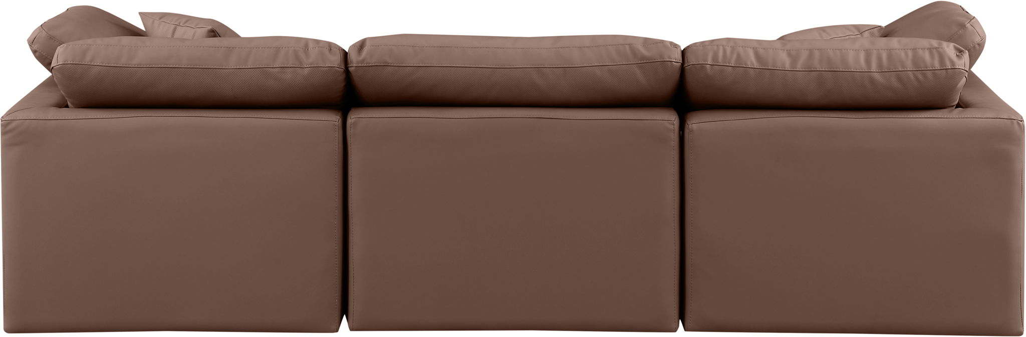 Indulge - Faux Leather 3 Seat Modular Sofa - Urban Living Furniture (Los Angeles, CA)