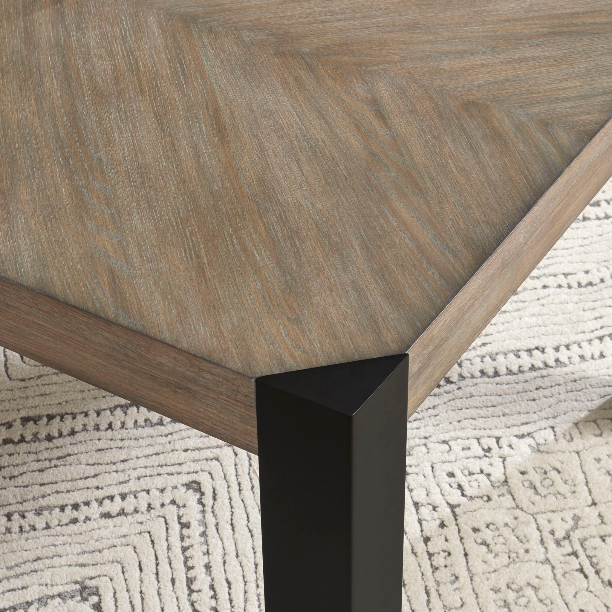 Cedar Fork - 54" Dining Square Counter Height Table - Smoked Arabica - Urban Living Furniture (Los Angeles, CA)