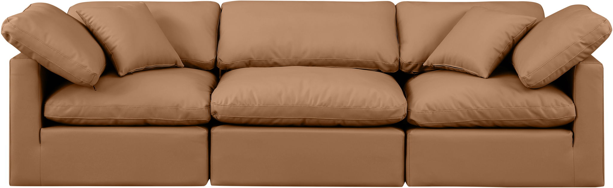 Indulge - Faux Leather 3 Seat Modular Sofa - Urban Living Furniture (Los Angeles, CA)