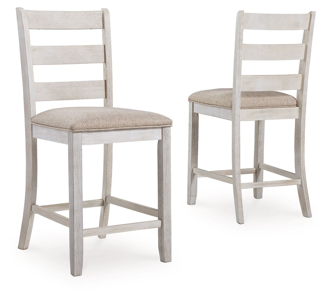 Skempton - White - Upholstered Barstool (Set of 2) - Urban Living Furniture (Los Angeles, CA)