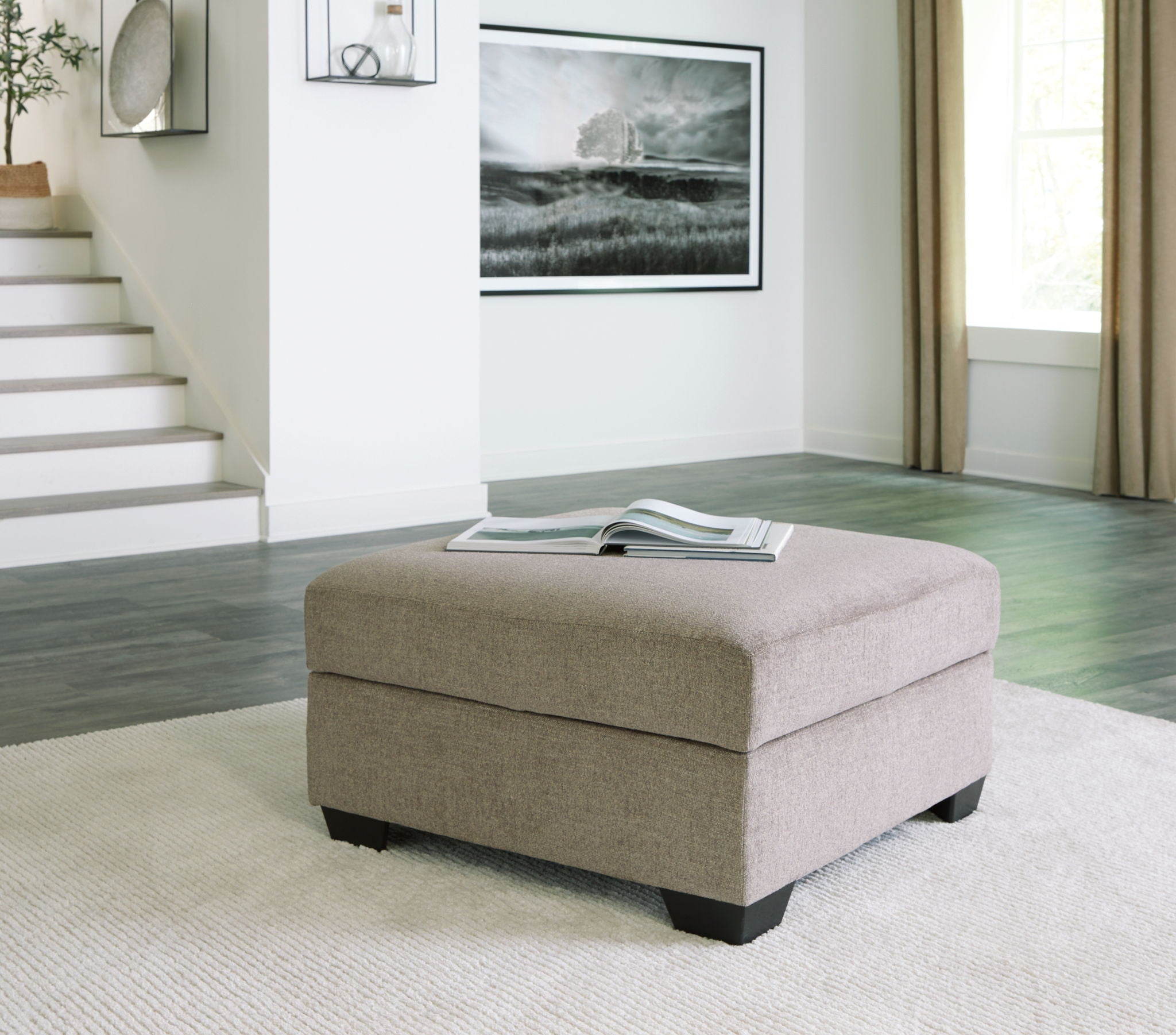 Creswell - Stone - Ottoman With Storage - Urban Living Furniture (Los Angeles, CA)