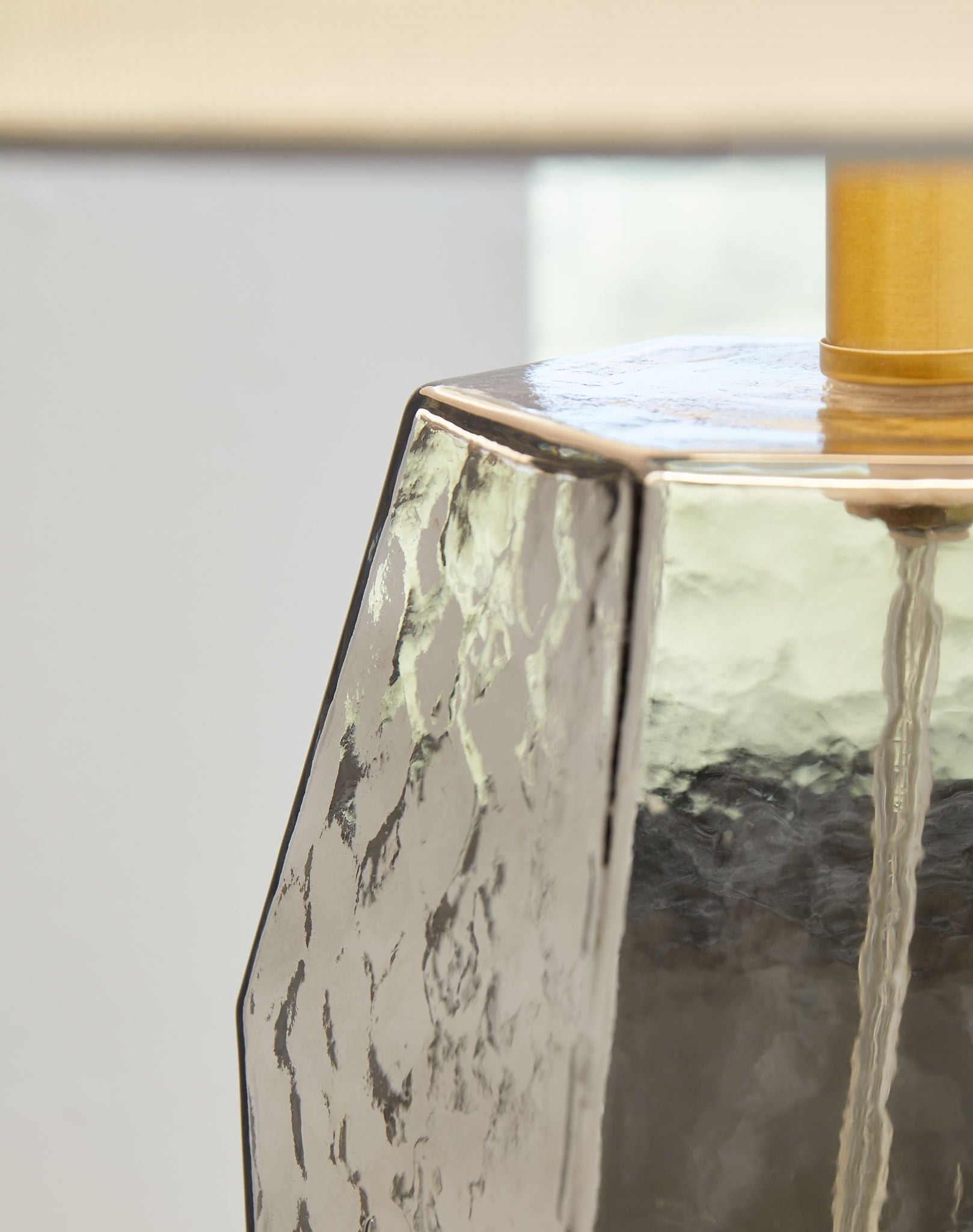 Taylow - Gray - Glass Table Lamp - Urban Living Furniture (Los Angeles, CA)