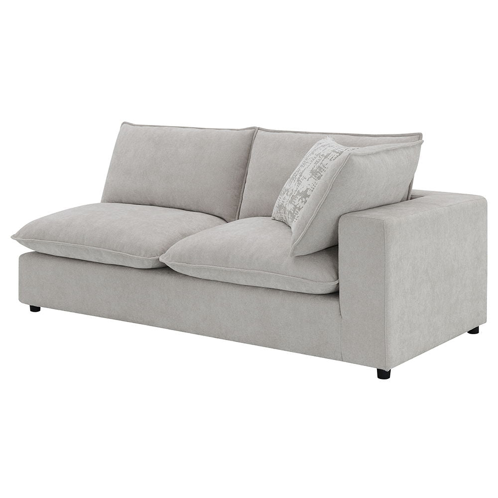 Marisa - Modular RF Loveseat With 2 Pillows - Beige Boucle - Urban Living Furniture (Los Angeles, CA)