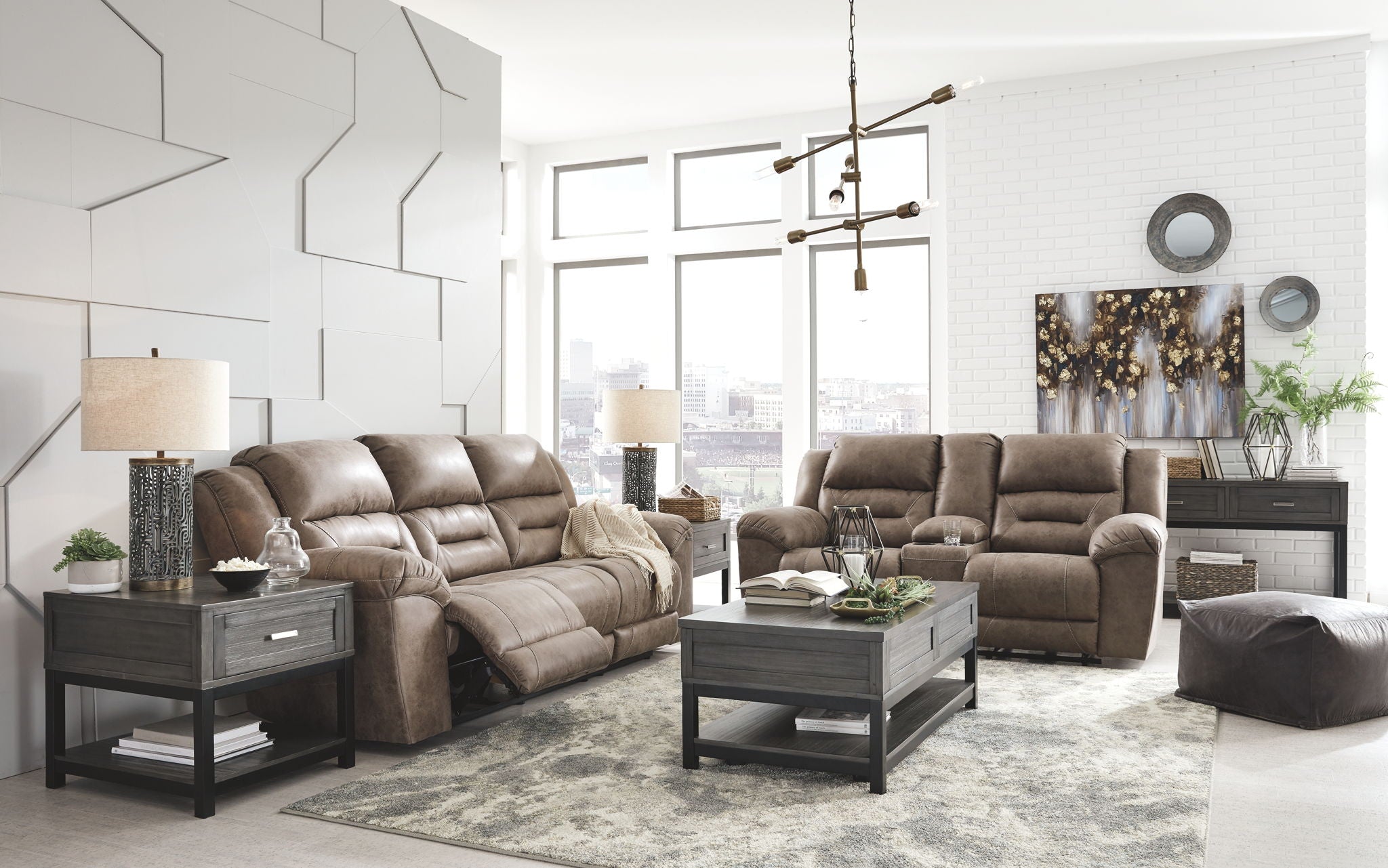 Stoneland - Reclining Living Room Set - Urban Living Furniture (Los Angeles, CA)
