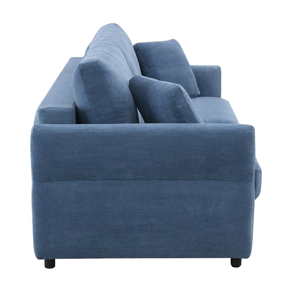 Haran - Sofa With Sleeper - Blue - Urban Living Furniture (Los Angeles, CA)