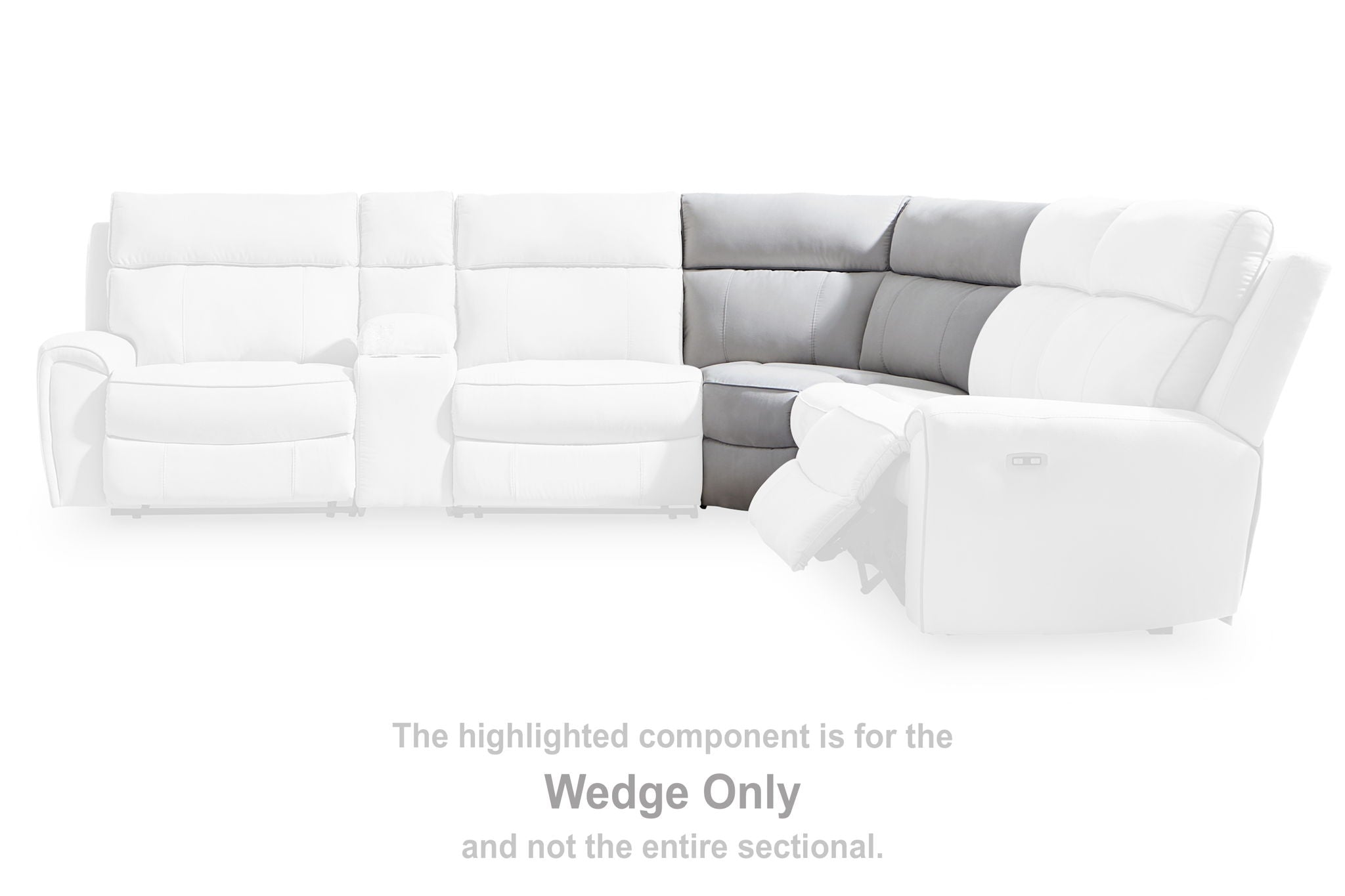 Social Pointe - Pearl / Ash - Wedge - Urban Living Furniture (Los Angeles, CA)
