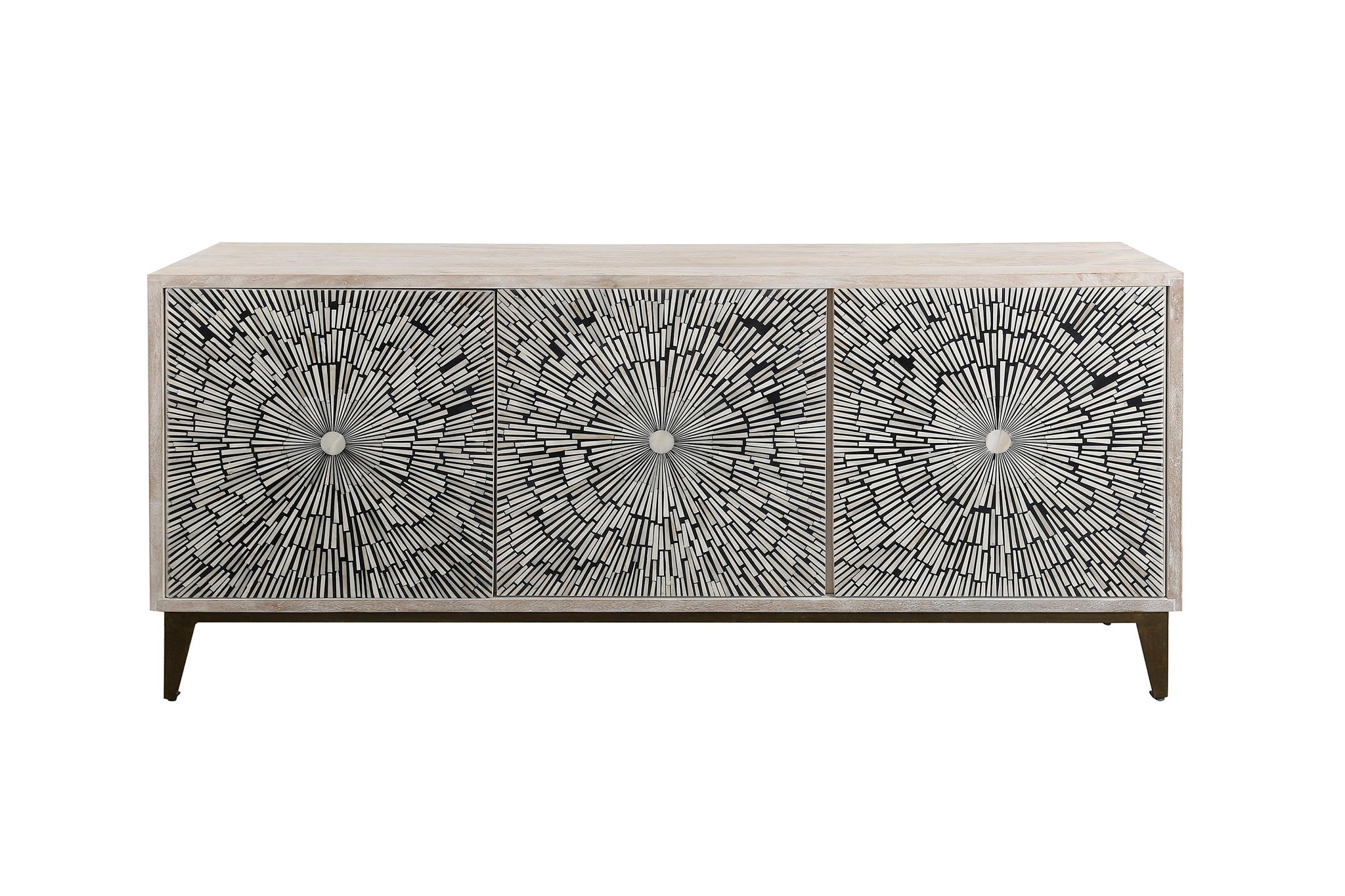 Crossings - Big Bang Console - Light Washed Natural - Urban Living Furniture (Los Angeles, CA)