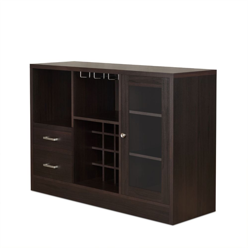 Hazen - 33" Wine Cabinet - Espresso - Urban Living Furniture (Los Angeles, CA)