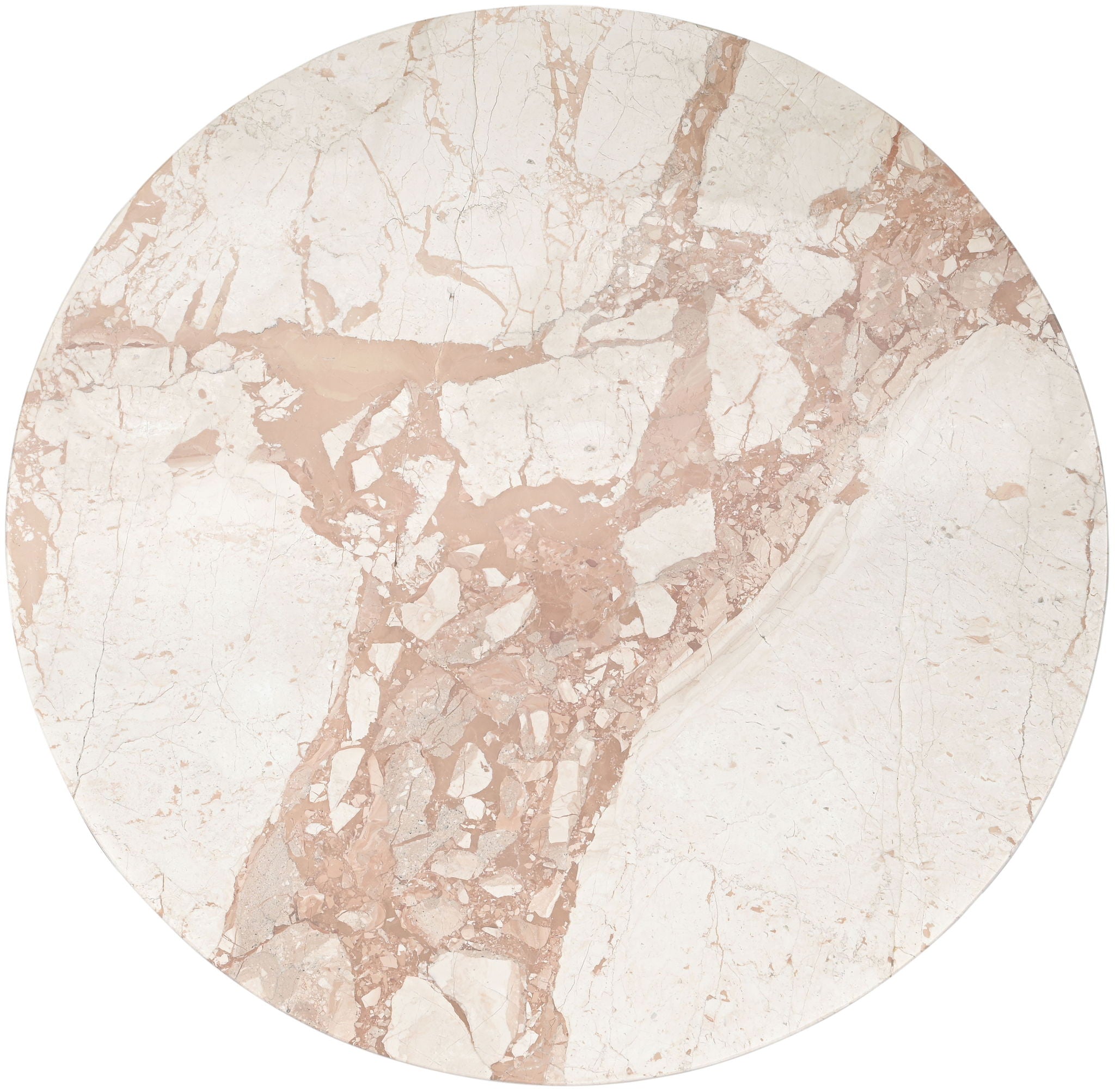 Varenna - Marble Top And Acacia Wood Base Coffee Table - Cream - Urban Living Furniture (Los Angeles, CA)